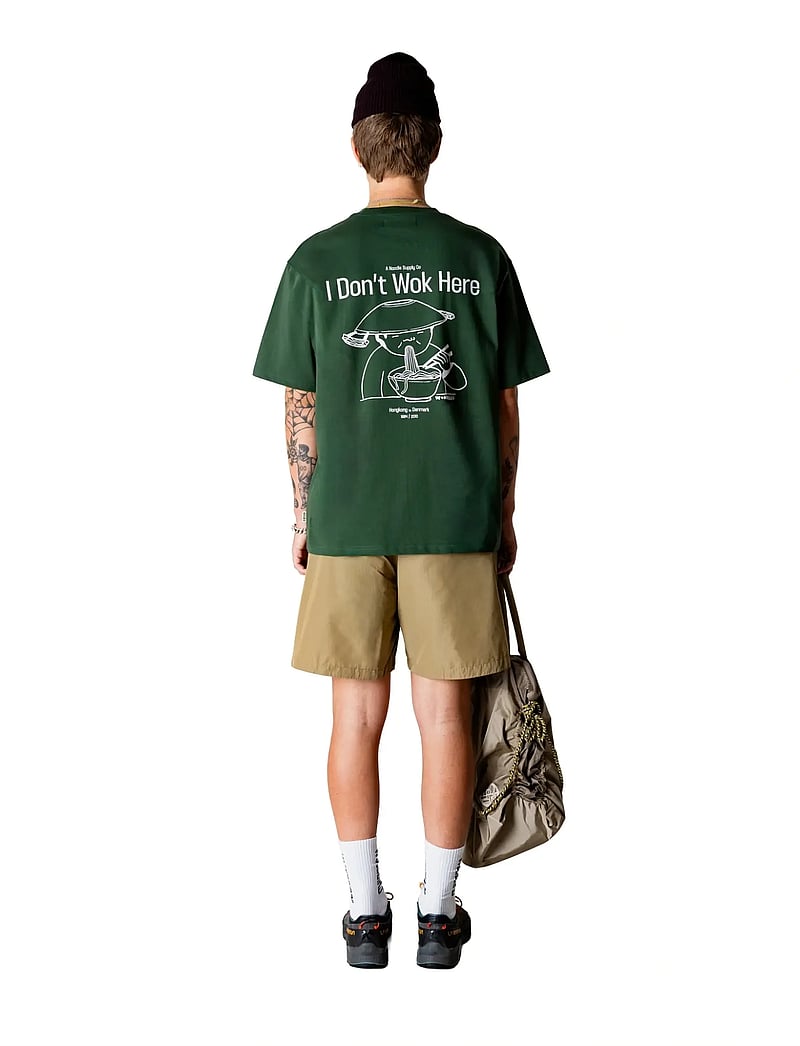 Woodbird - WBBaine Wok Tee - kurzärmelig - pine green - 4