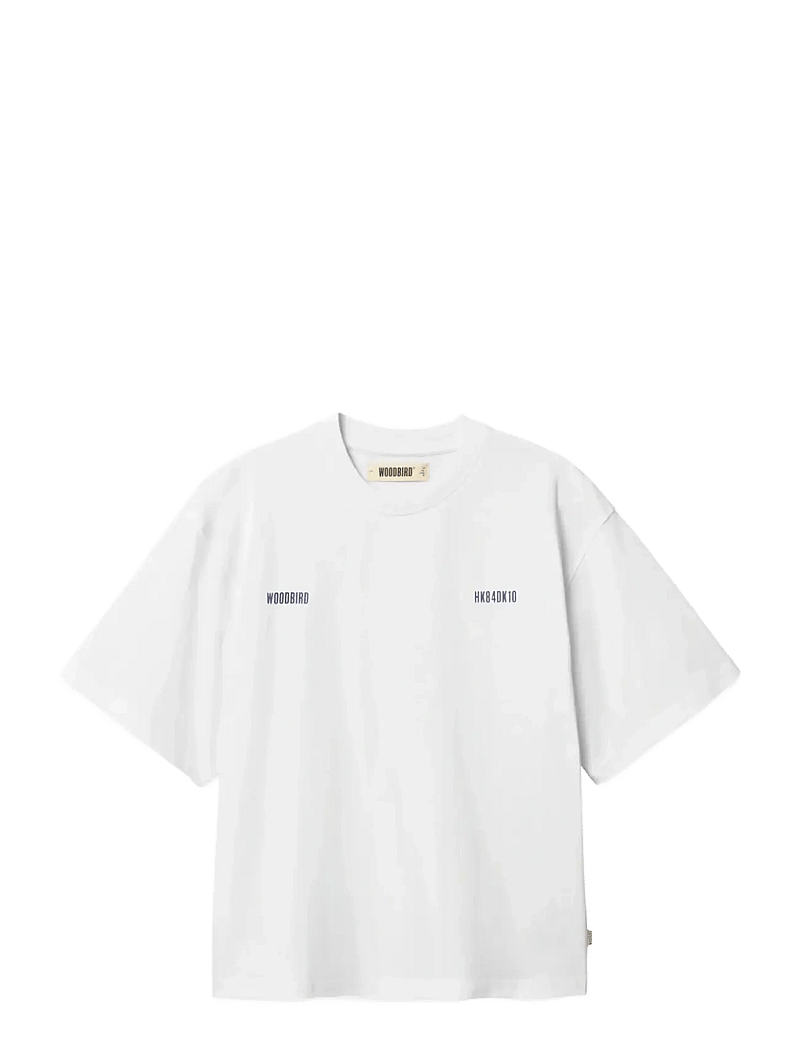 Woodbird - WBBaine Zilla Tee - kurzärmelig - white - 1