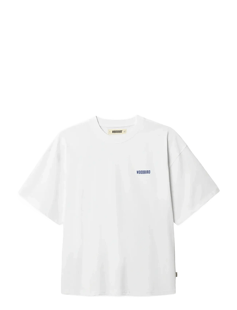 Woodbird - WBBeam Book Tee - lühikeste varrukatega t-särgid - white - 1