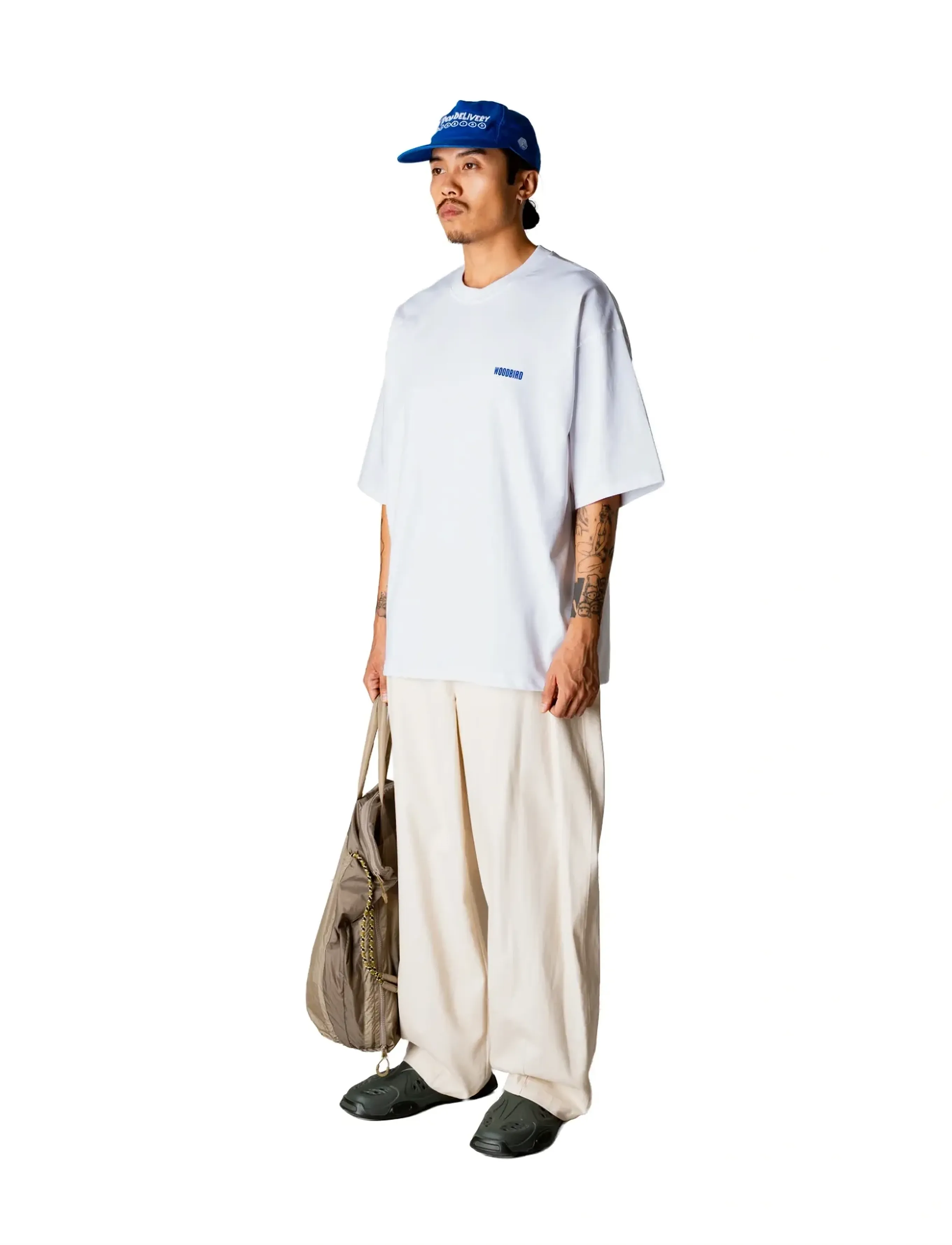 Woodbird - WBBeam Book Tee - short-sleeved t-shirts - white - 3