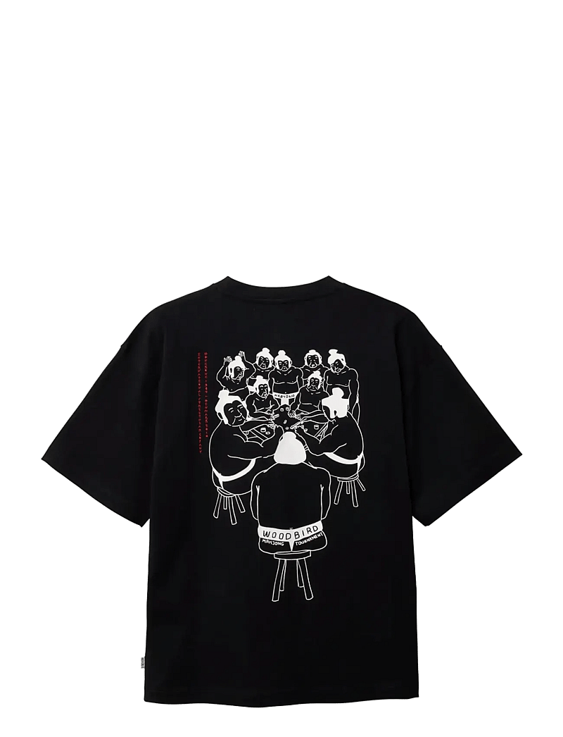 Woodbird - WBBeam Suma Tee - korte mouwen - black - 2