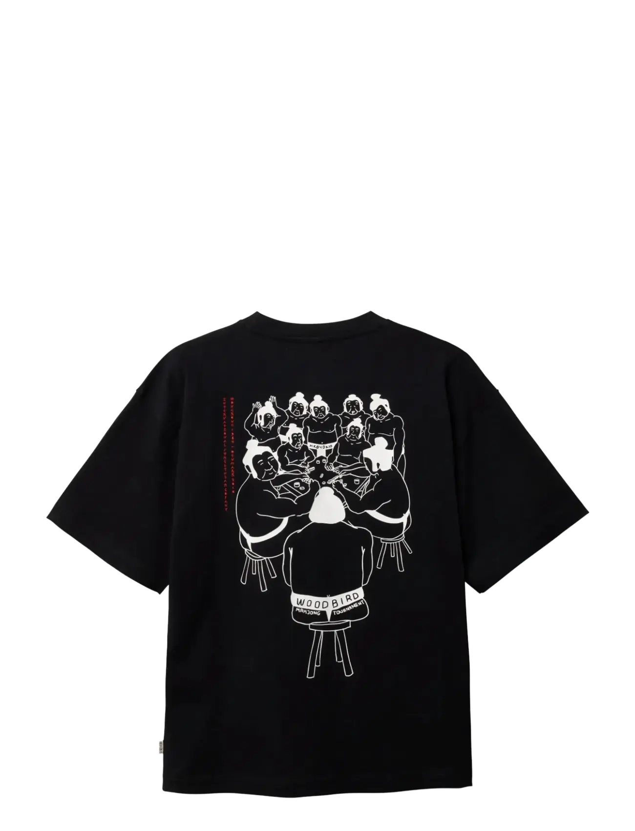 Woodbird - WBBeam Suma Tee - short-sleeved t-shirts - black - 2