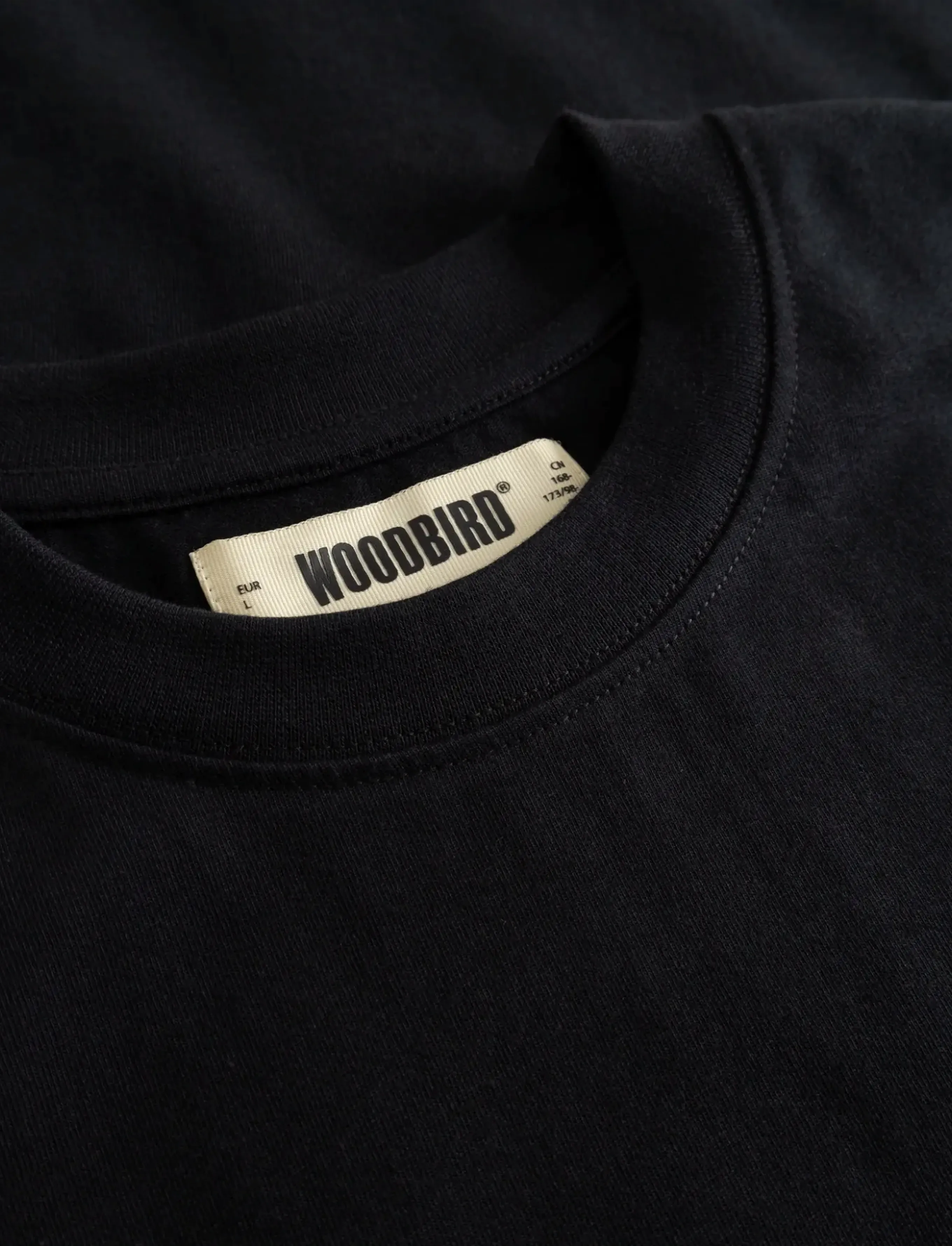 Woodbird - WBBeam Suma Tee - short-sleeved t-shirts - black - 5