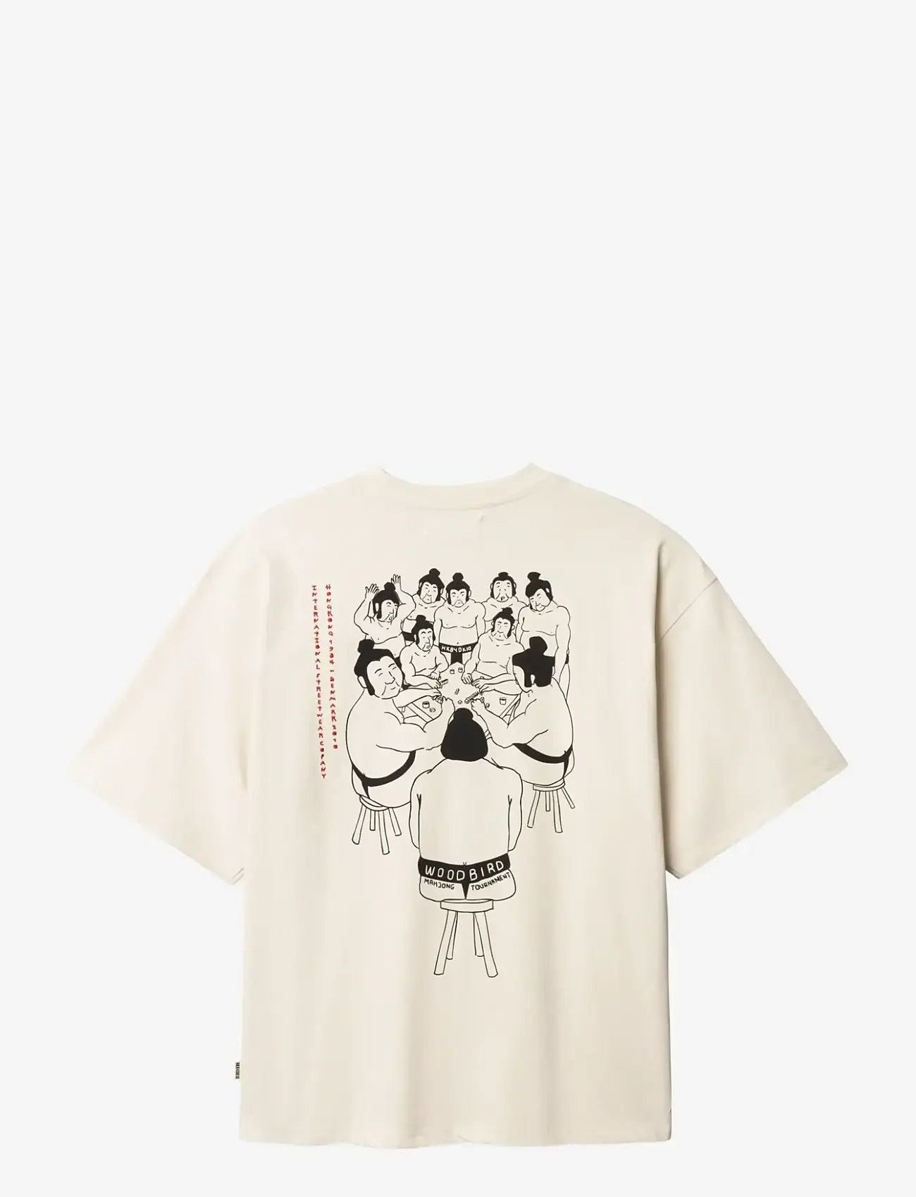 Woodbird - WBBeam Suma Tee - lühikeste varrukatega t-särgid - off white - 2