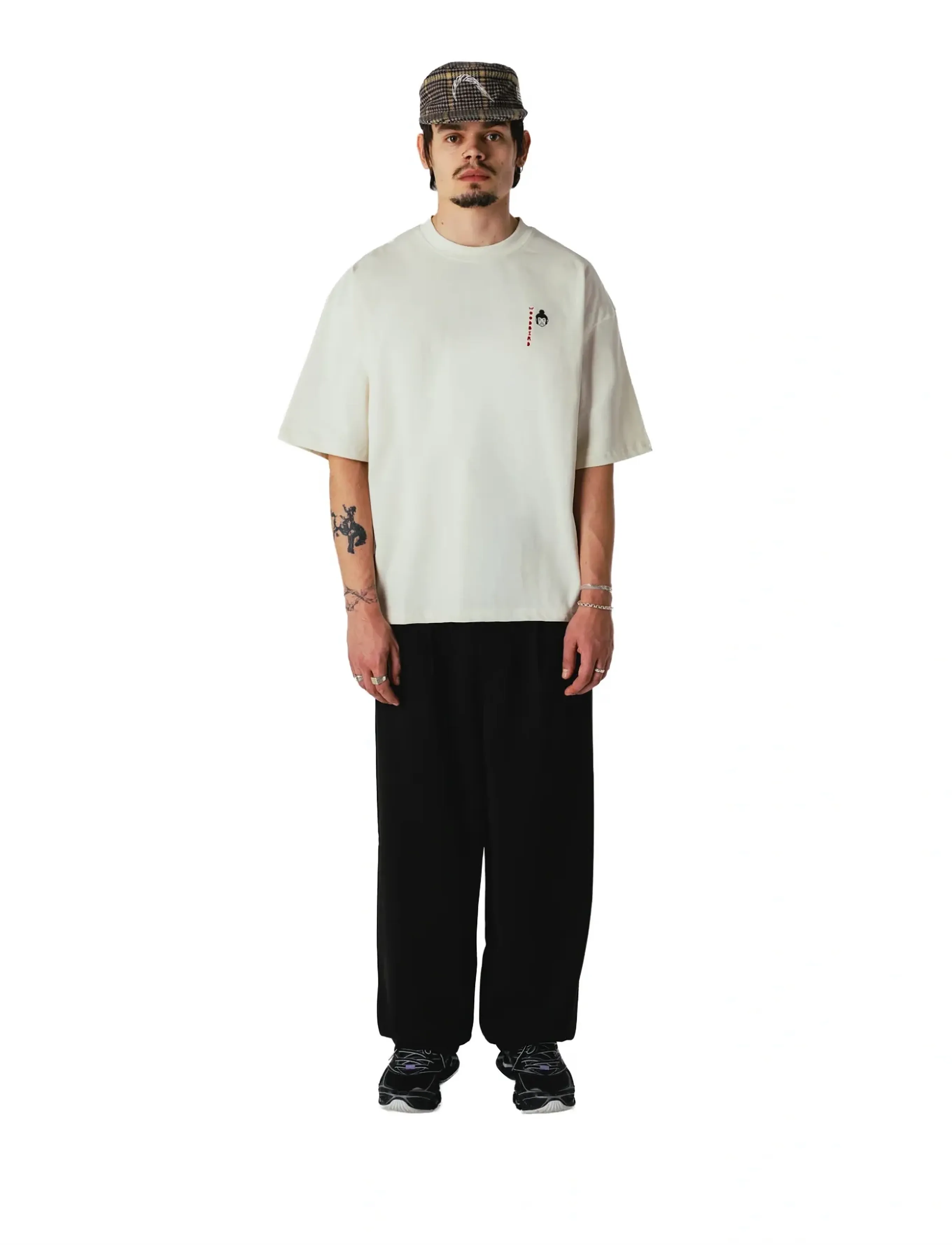 Woodbird WBBeam Suma Tee - Riided - OFF WHITE / cream