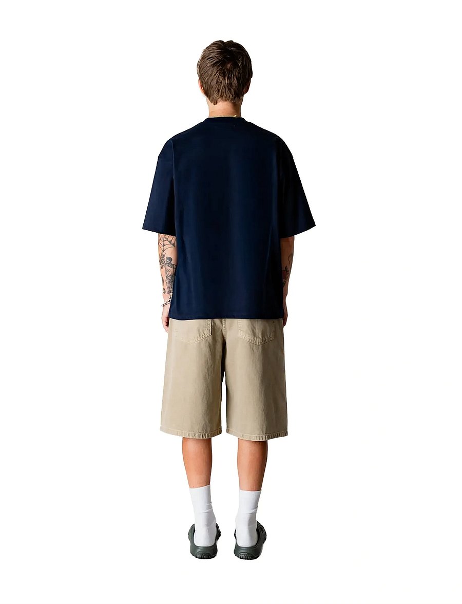 Woodbird - WBBeam Nine Tee - kurzärmelige t-shirts - dark navy - 4