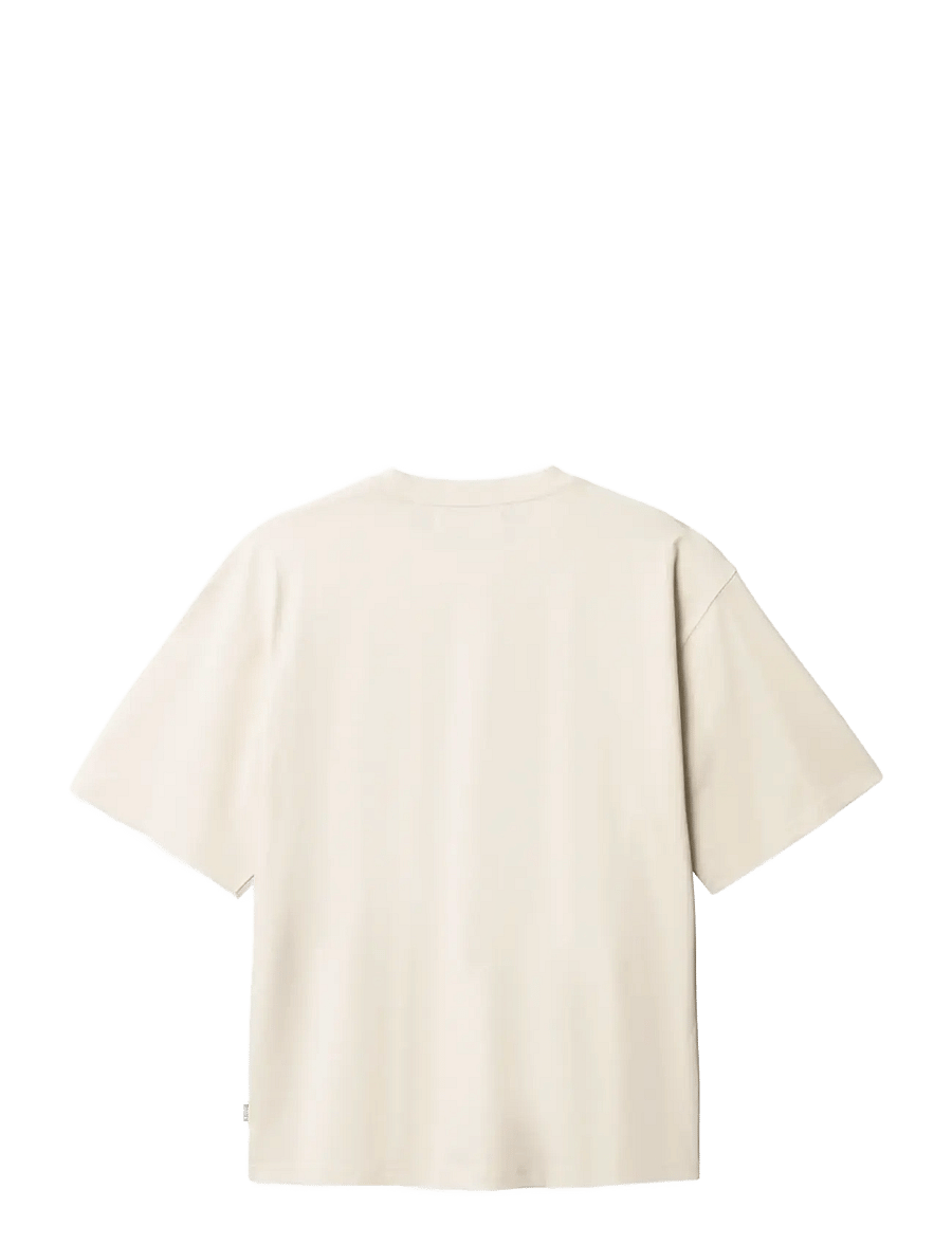 Woodbird - WBBeam Nine Tee - kortärmade t-shirts - off white - 2