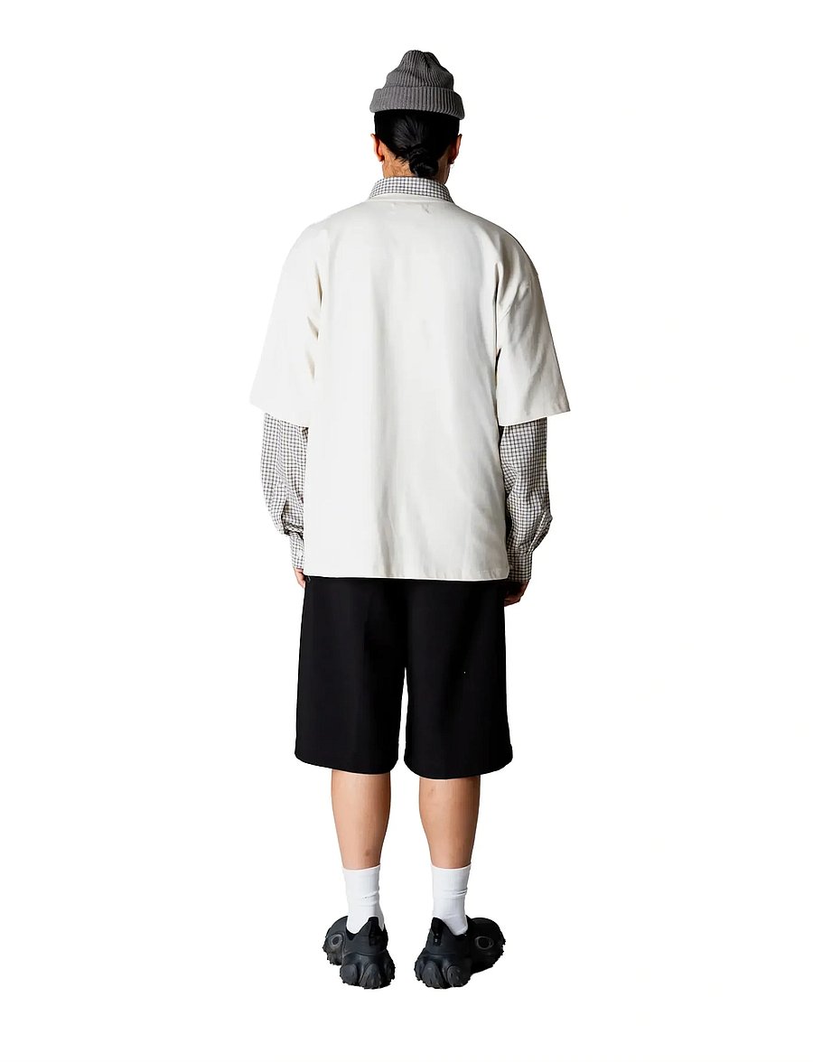 Woodbird - WBBeam Nine Tee - kortärmade t-shirts - off white - 3