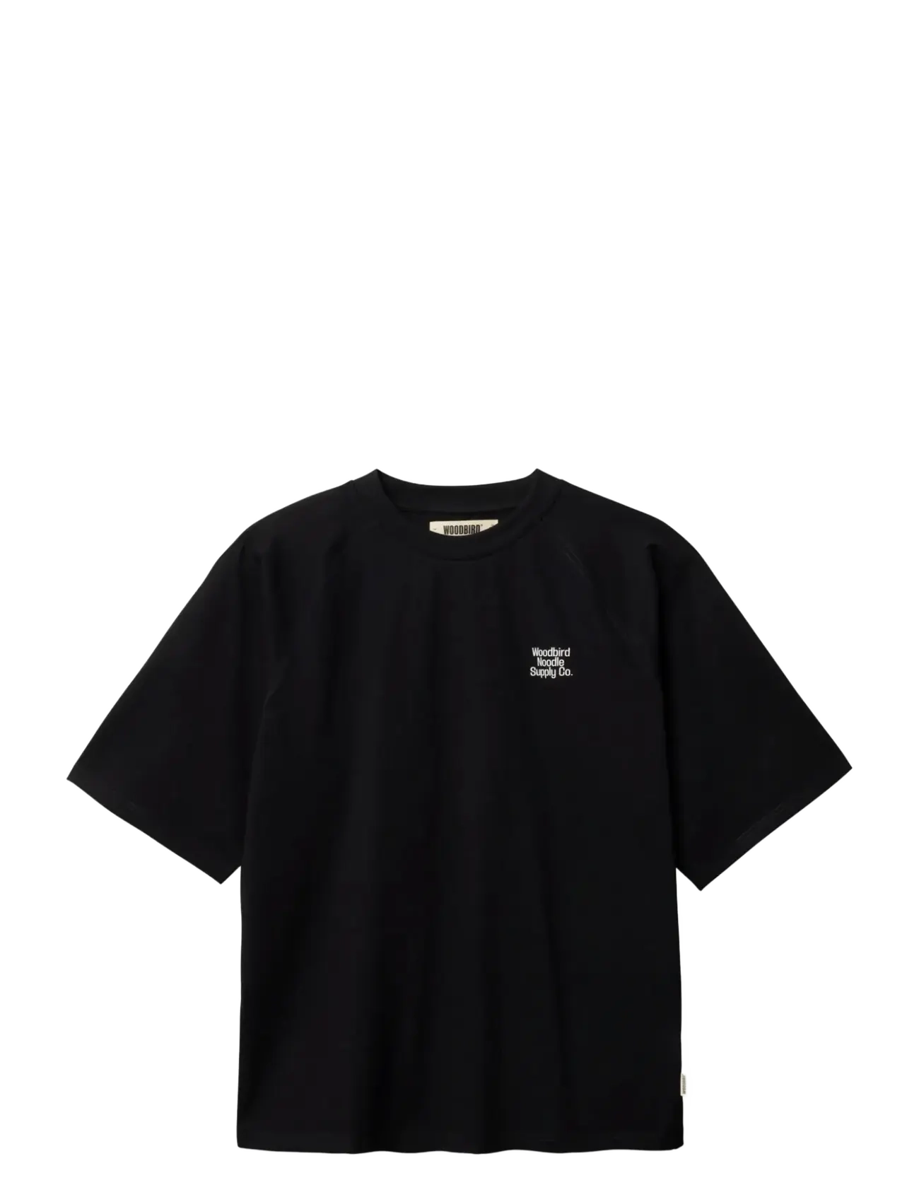 WOODBIRD Wbblake Supply Tee Schwarz - L - Herren
