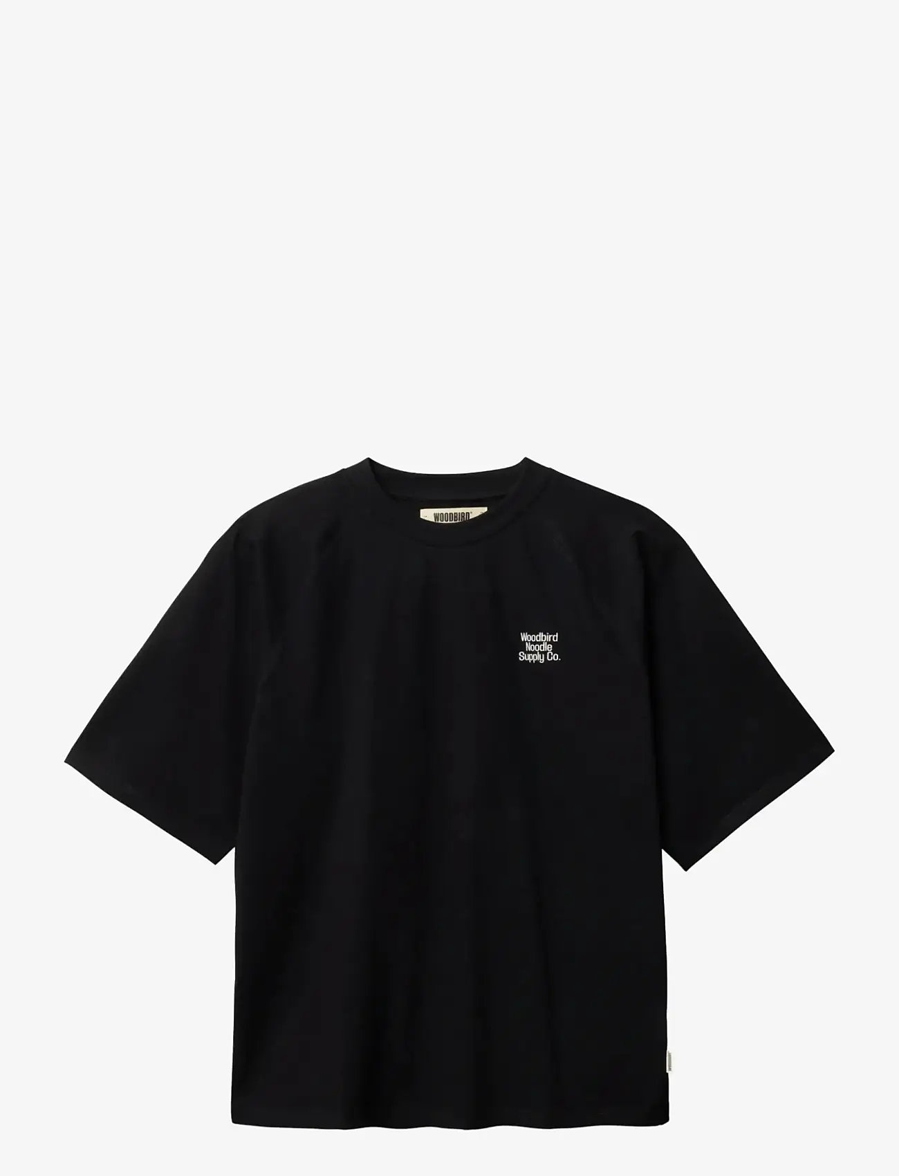 Woodbird - WBBlake Supply Tee - lühikeste varrukatega t-särgid - black - 1