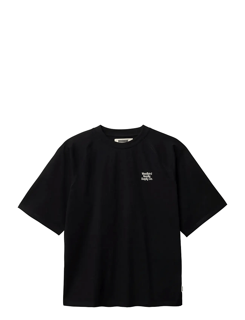 Woodbird - WBBlake Supply Tee - kurzärmelig - black - 1