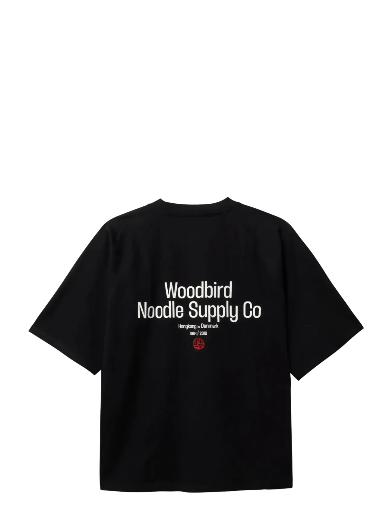 Woodbird - WBBlake Supply Tee - kortærmede t-shirts - black - 2