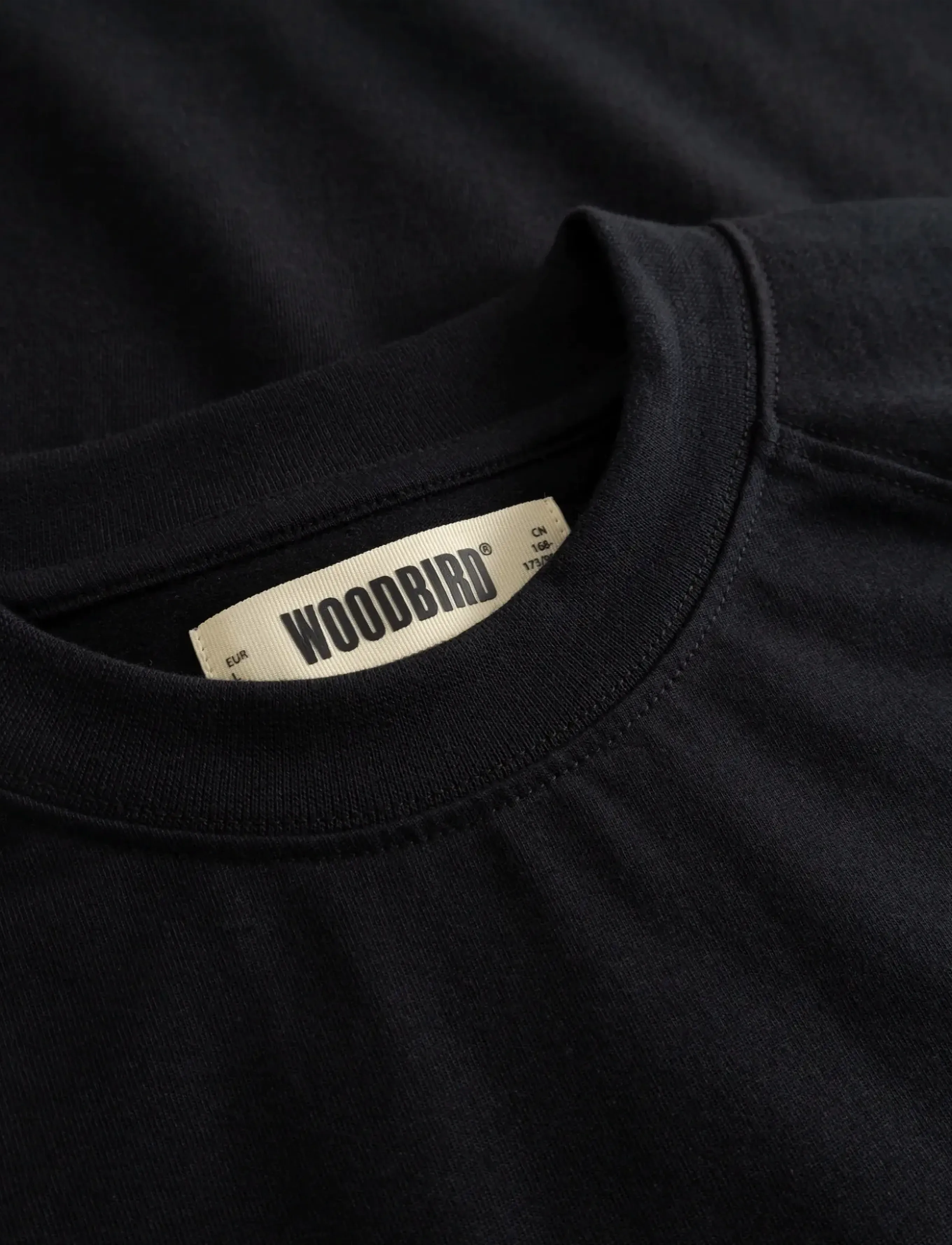 Woodbird - WBBlake Supply Tee - kortærmede t-shirts - black - 5