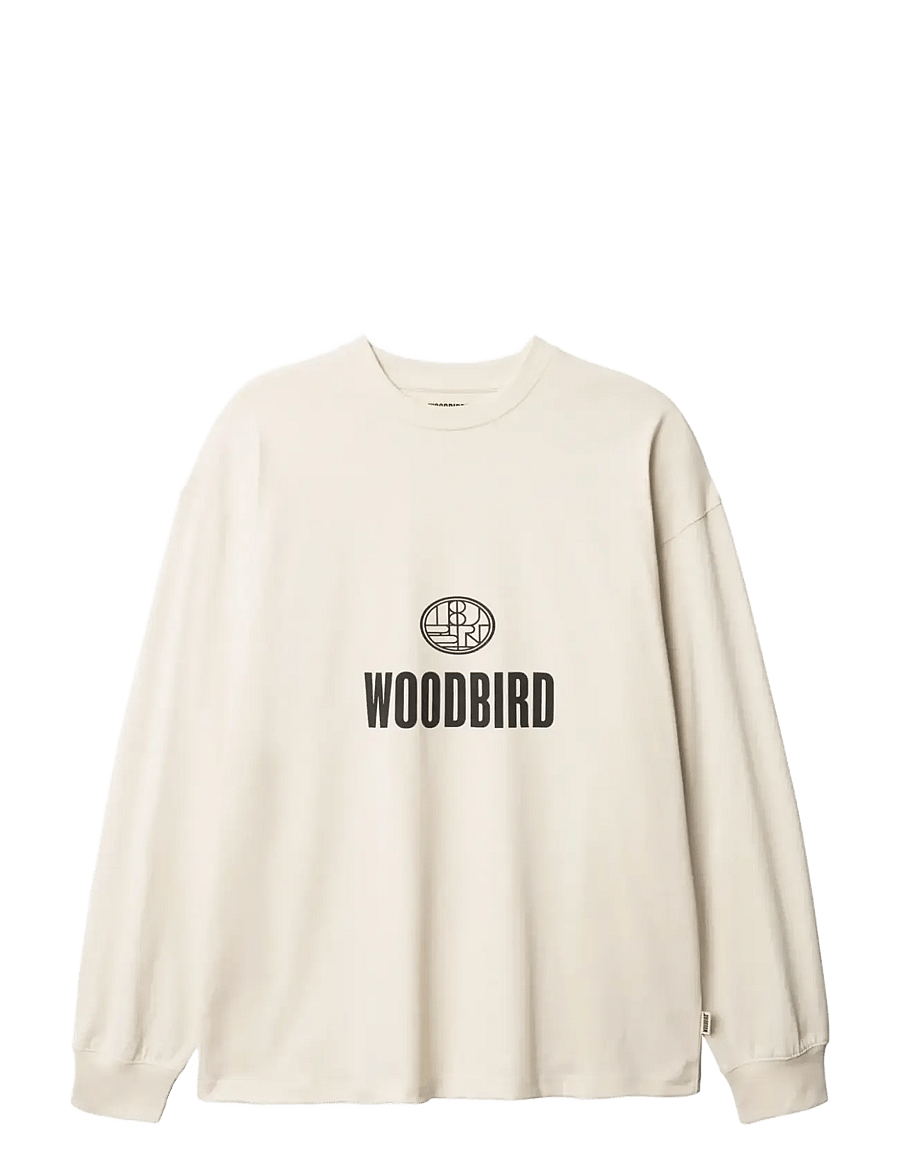 Woodbird - WBBeam L/S Nine Tee - langärmelig - off white - 1