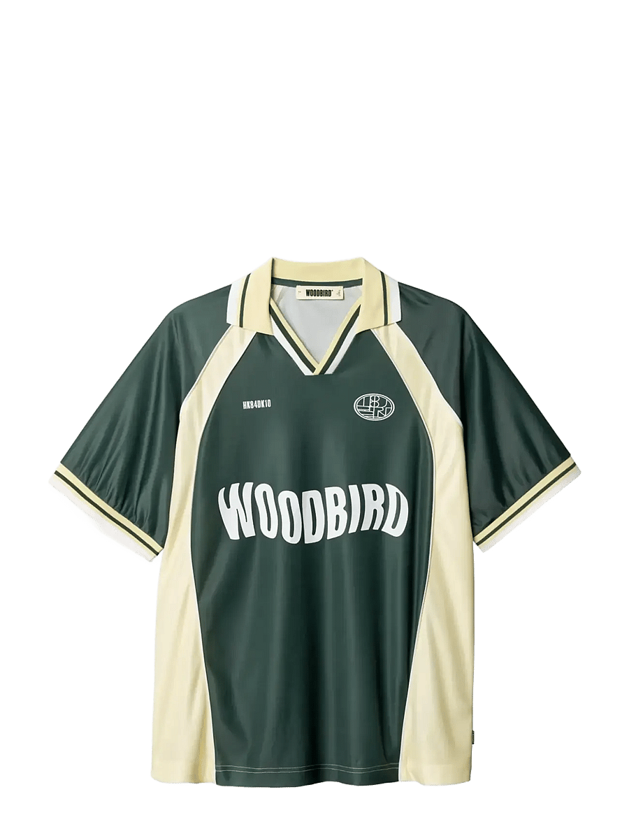 Woodbird - WBTaka SS Sports Polo - alussärgid ja t-särgid - pine green - 1