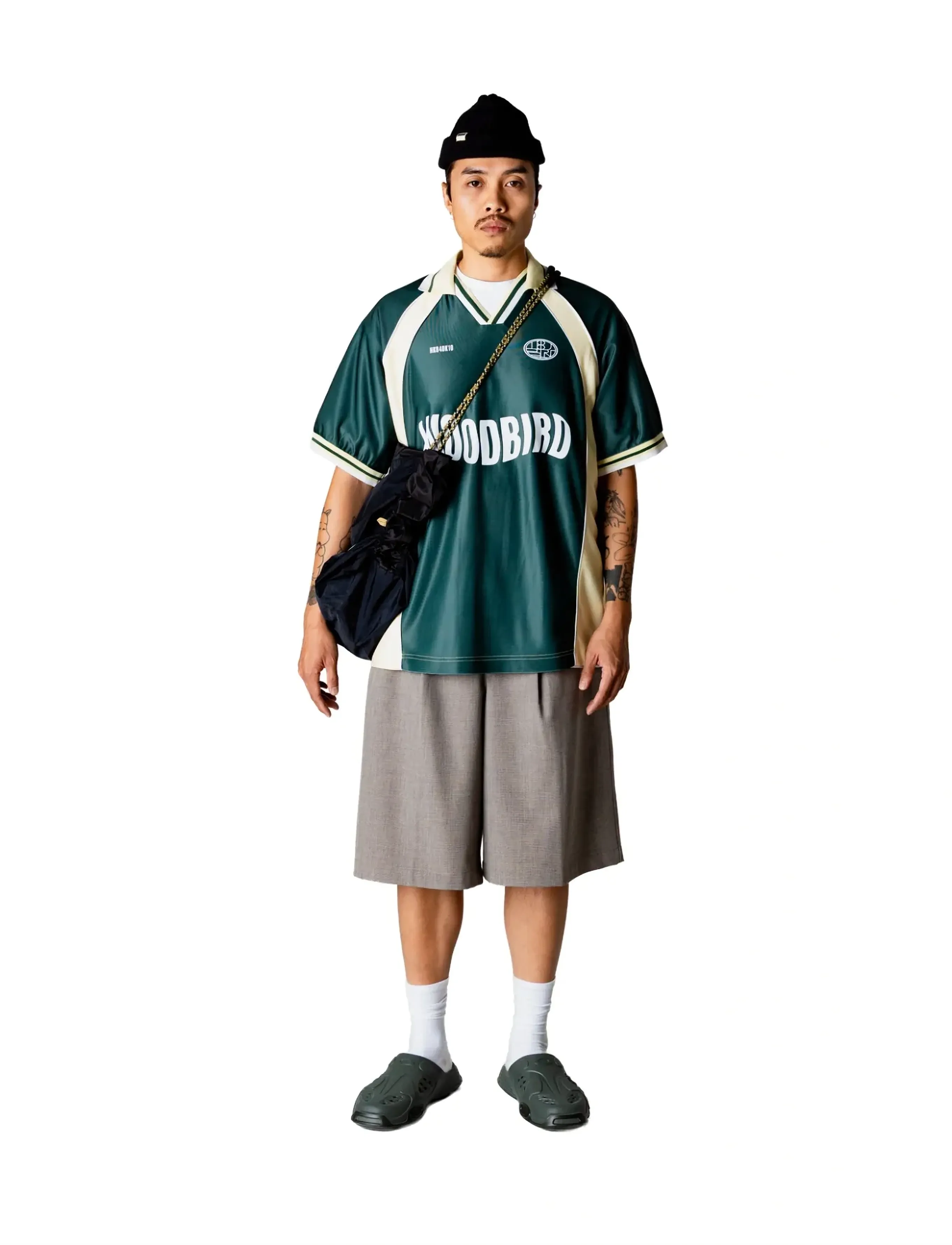 Woodbird Wbtaka Ss Sports Polo, XXL, Sport Polos, Grün - Short-sleeved Männerswear