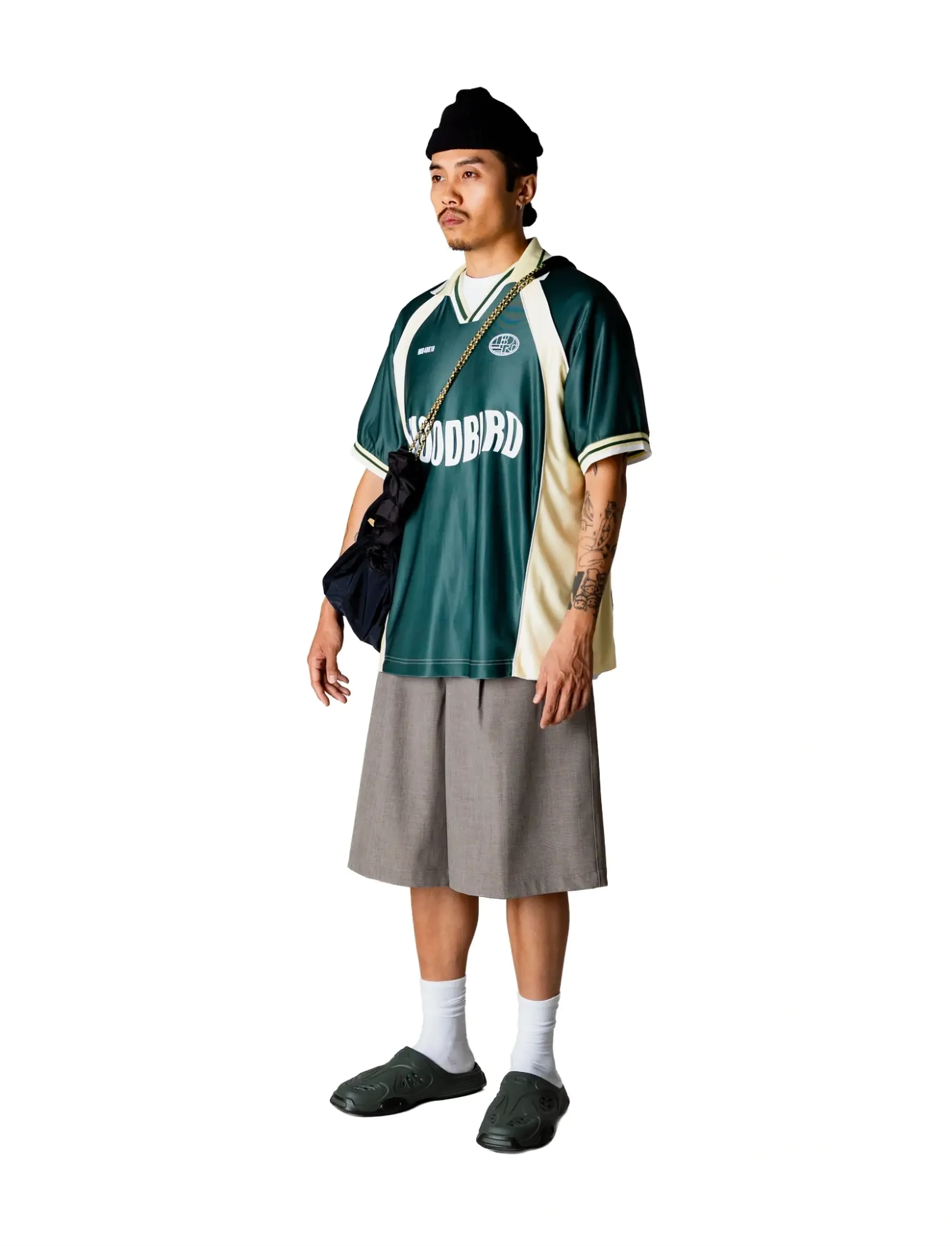 Woodbird - WBTaka SS Sports Polo - tops & t-shirts - pine green - 3
