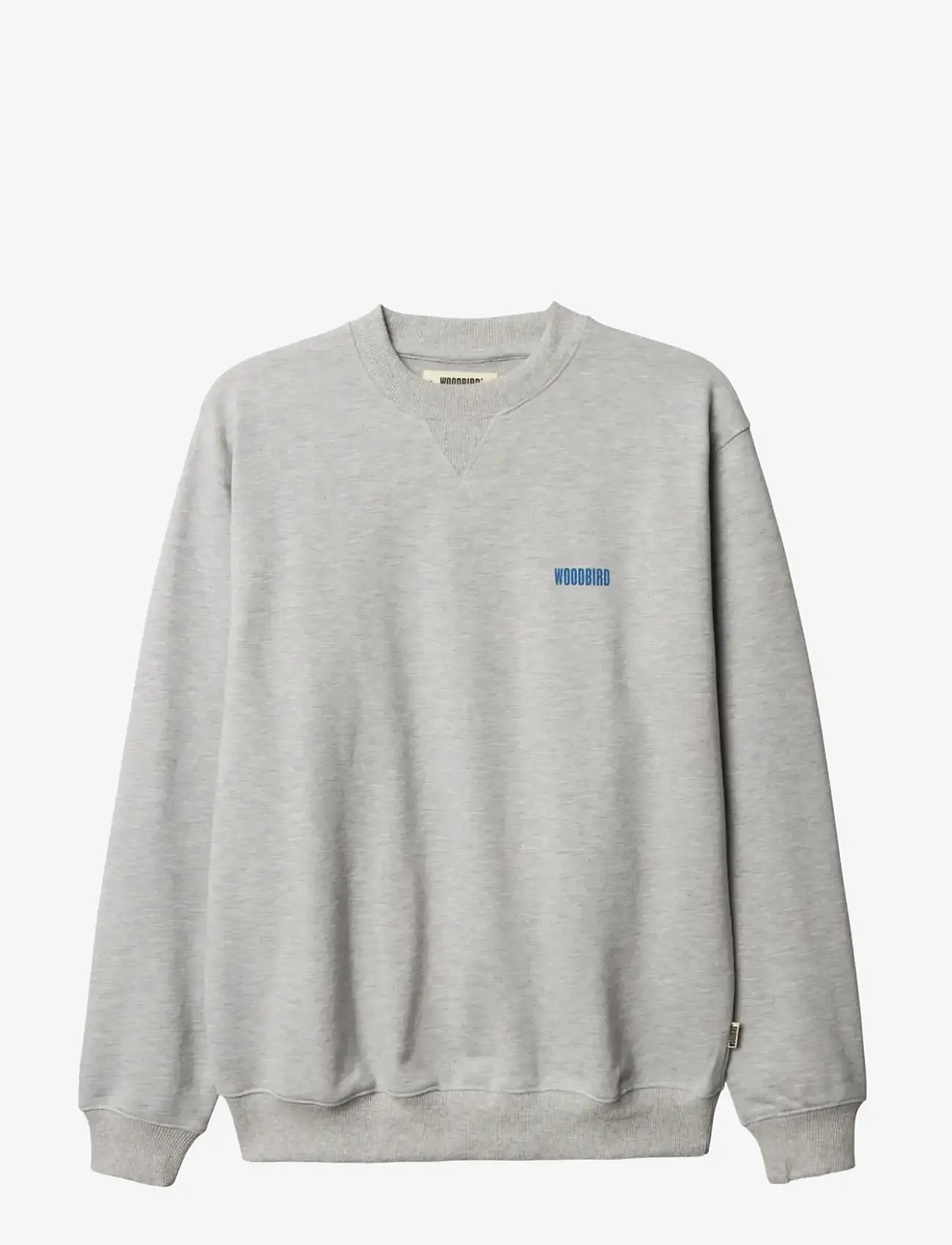 Woodbird - WBCane Lion Crew - osta stiili järgi - light grey melange - 1