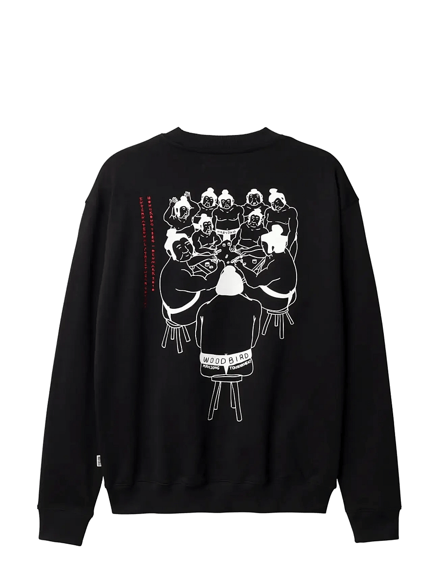 Woodbird - WBCane Suma Crew - nach stil kaufen - black - 2