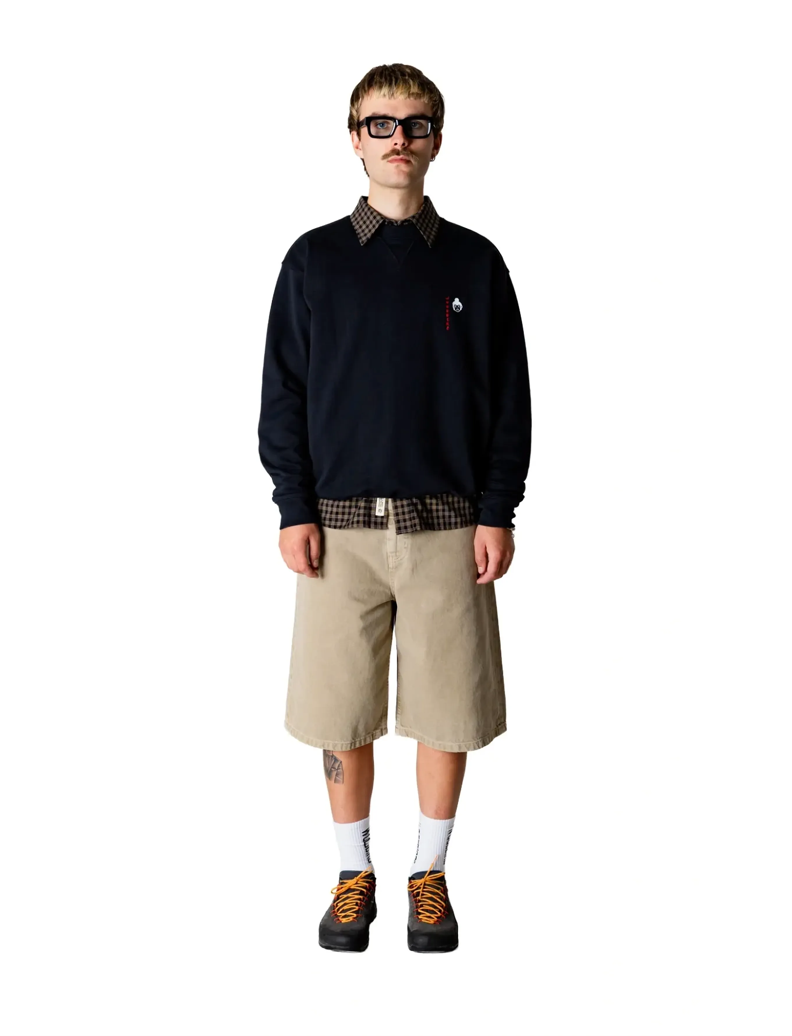 Woodbird WBCane Suma Crew - Nyheter - BLACK / black