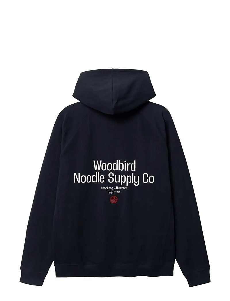 Woodbird - WBPaw Supply Hoodie - hoodies - dark navy - 2