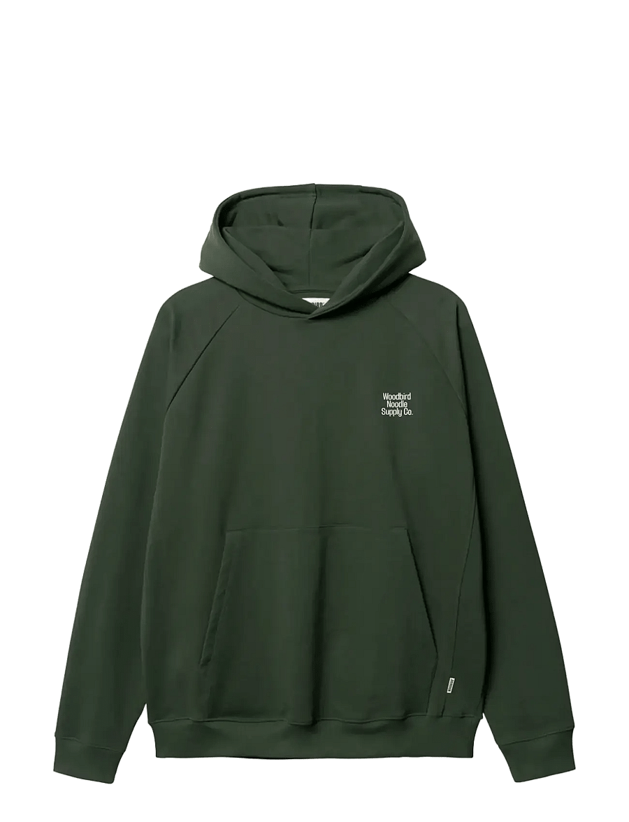 Woodbird - WBPaw Supply Hoodie - hoodies - pine green - 1