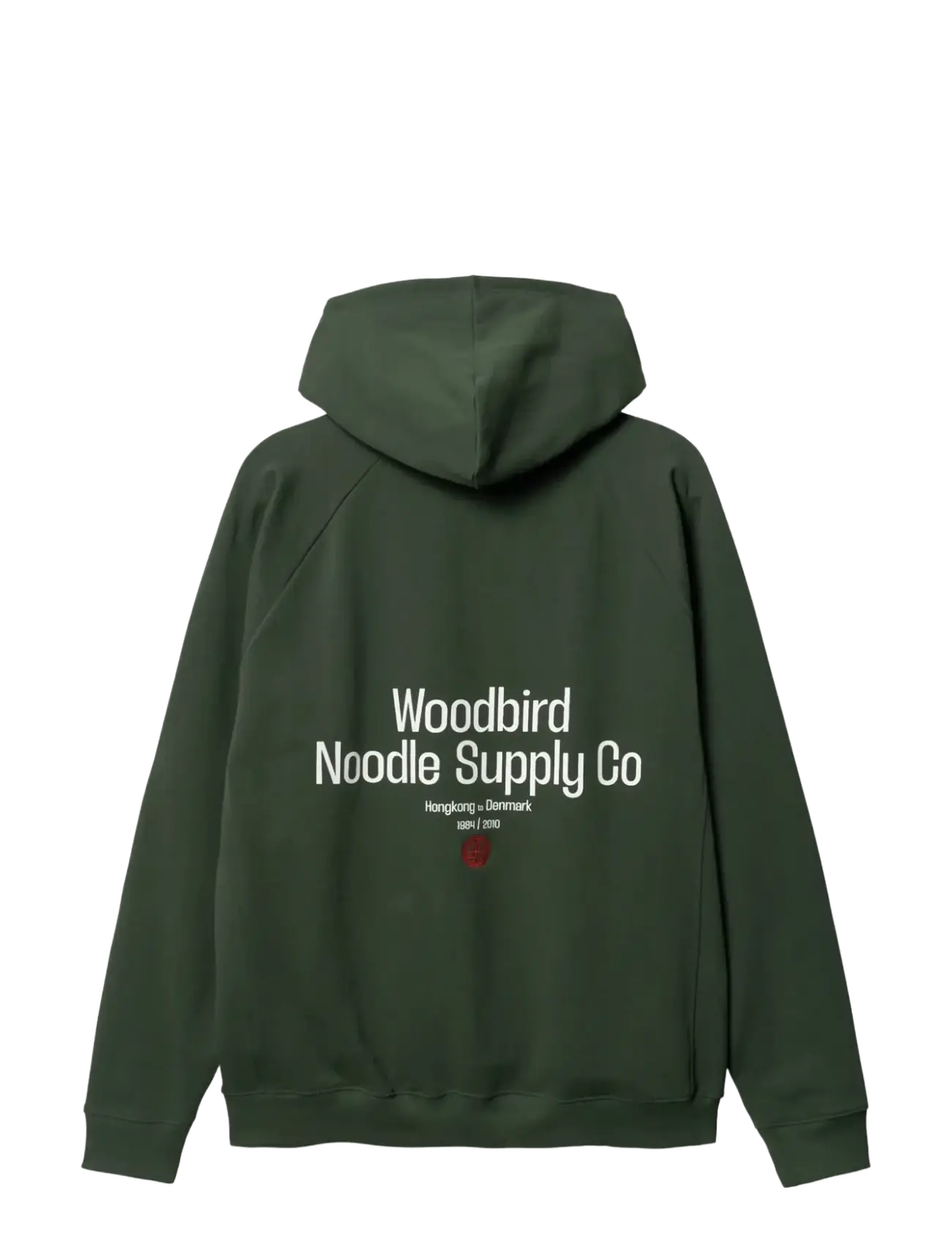 Woodbird - WBPaw Supply Hoodie - hættetrøjer - pine green - 2