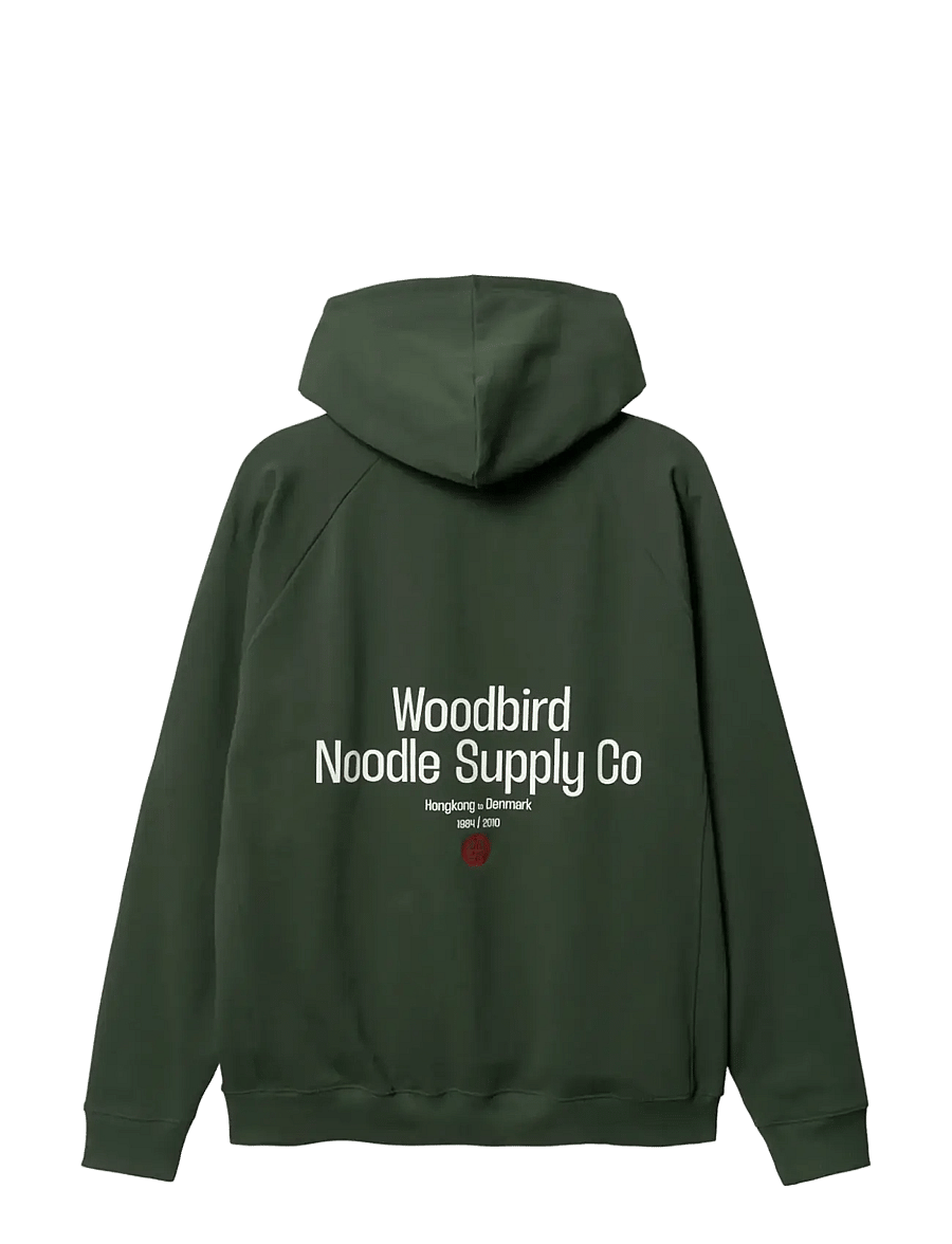 Woodbird - WBPaw Supply Hoodie - hoodies - pine green - 2