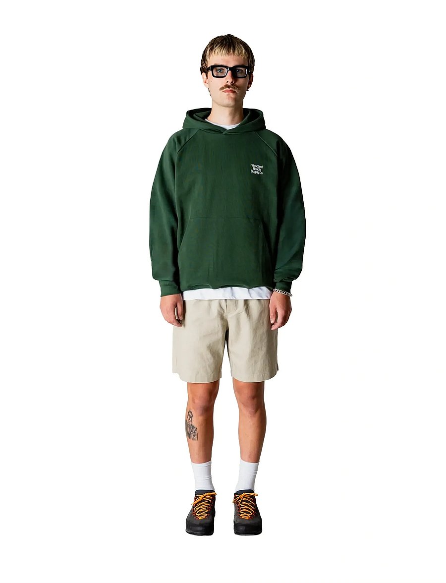 Woodbird - WBPaw Supply Hoodie - hoodies - pine green - 0