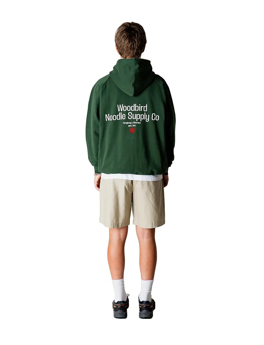 Woodbird - WBPaw Supply Hoodie - hoodies - pine green - 4