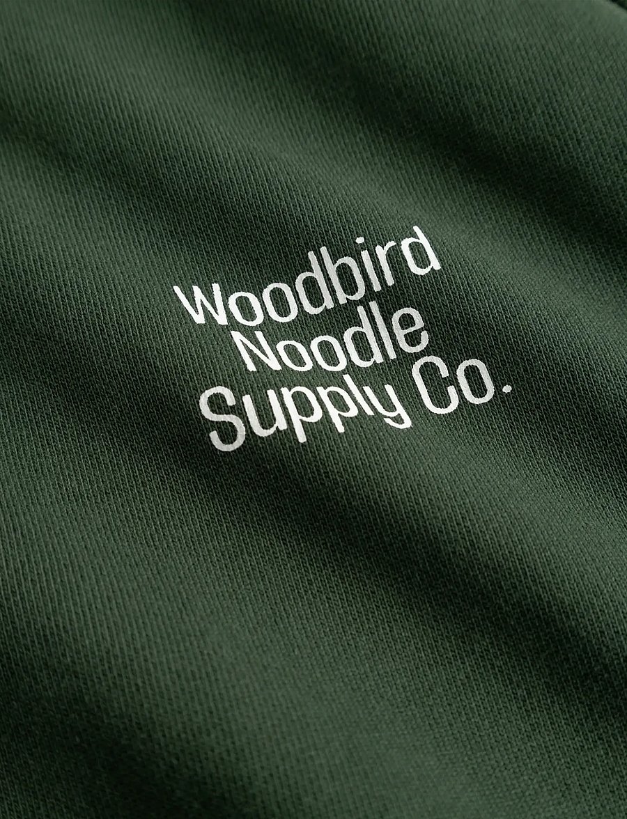 Woodbird - WBPaw Supply Hoodie - hoodies - pine green - 5