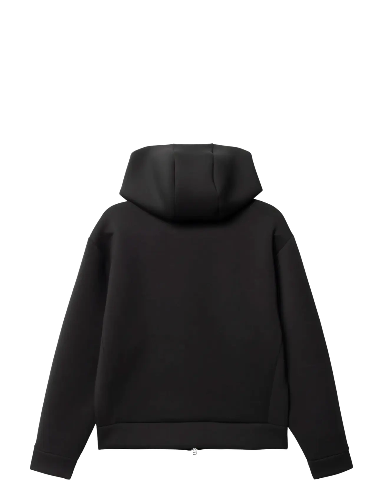 Woodbird - WBFuji Scuba Zip Hoodie - hættetrøjer - black - 2
