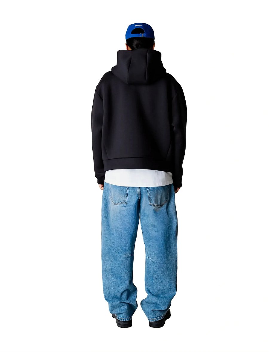 Woodbird - WBFuji Scuba Zip Hoodie - kapuzenpullover - black - 4