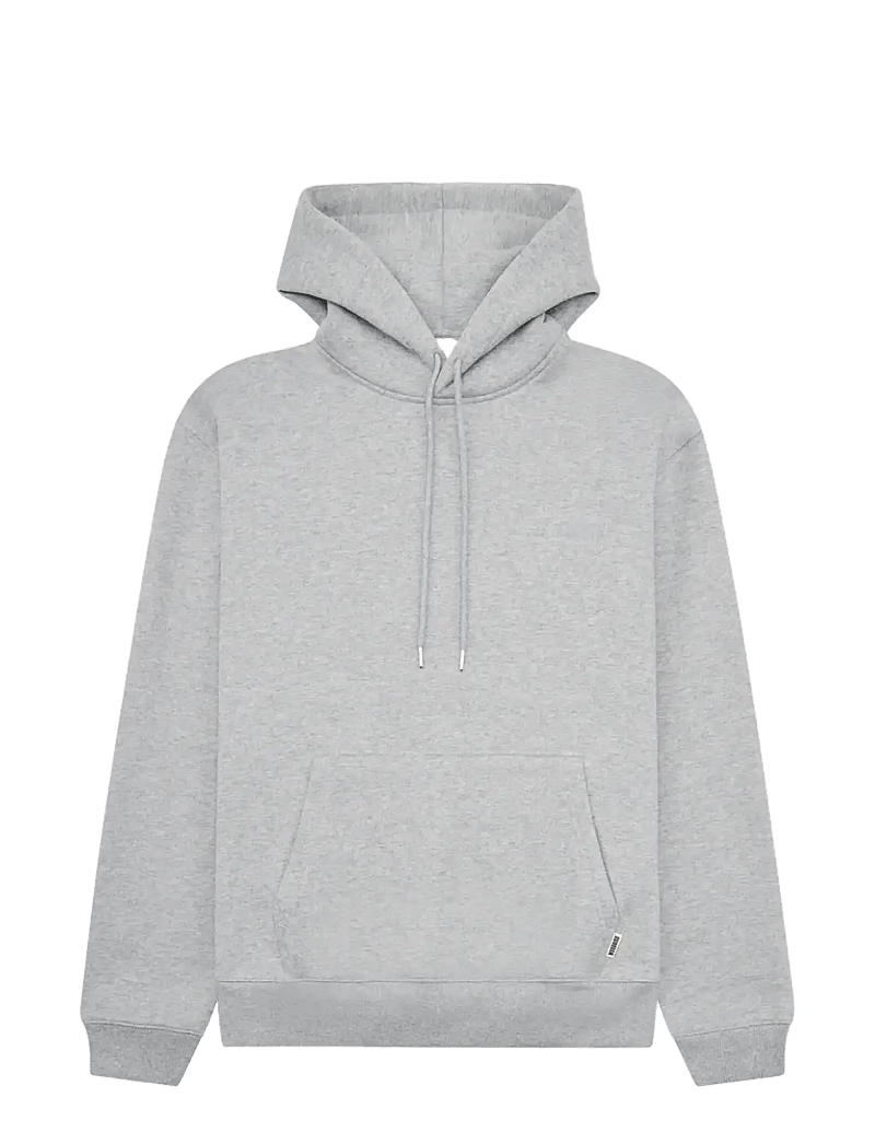 Woodbird - WBPacs Base Hoodie - hættetrøjer - grey melange - 0