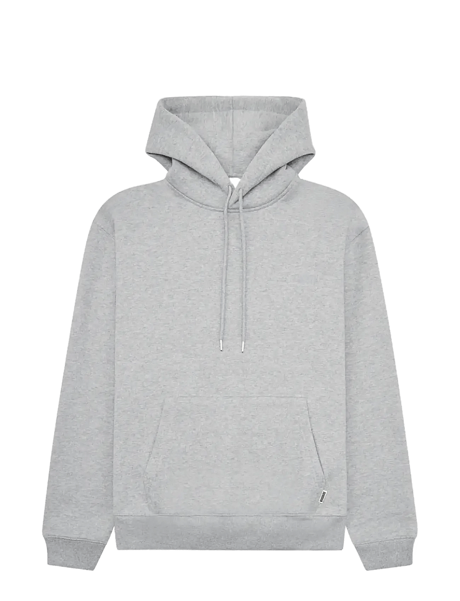 Woodbird - WBPacs Base Hoodie - kapuutsiga dressipluusid - grey melange - 0