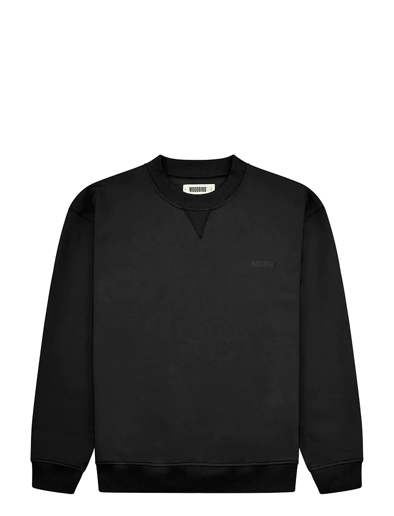 Woodbird - WBCane Base Crew - urlaubsfavoriten - black - 1