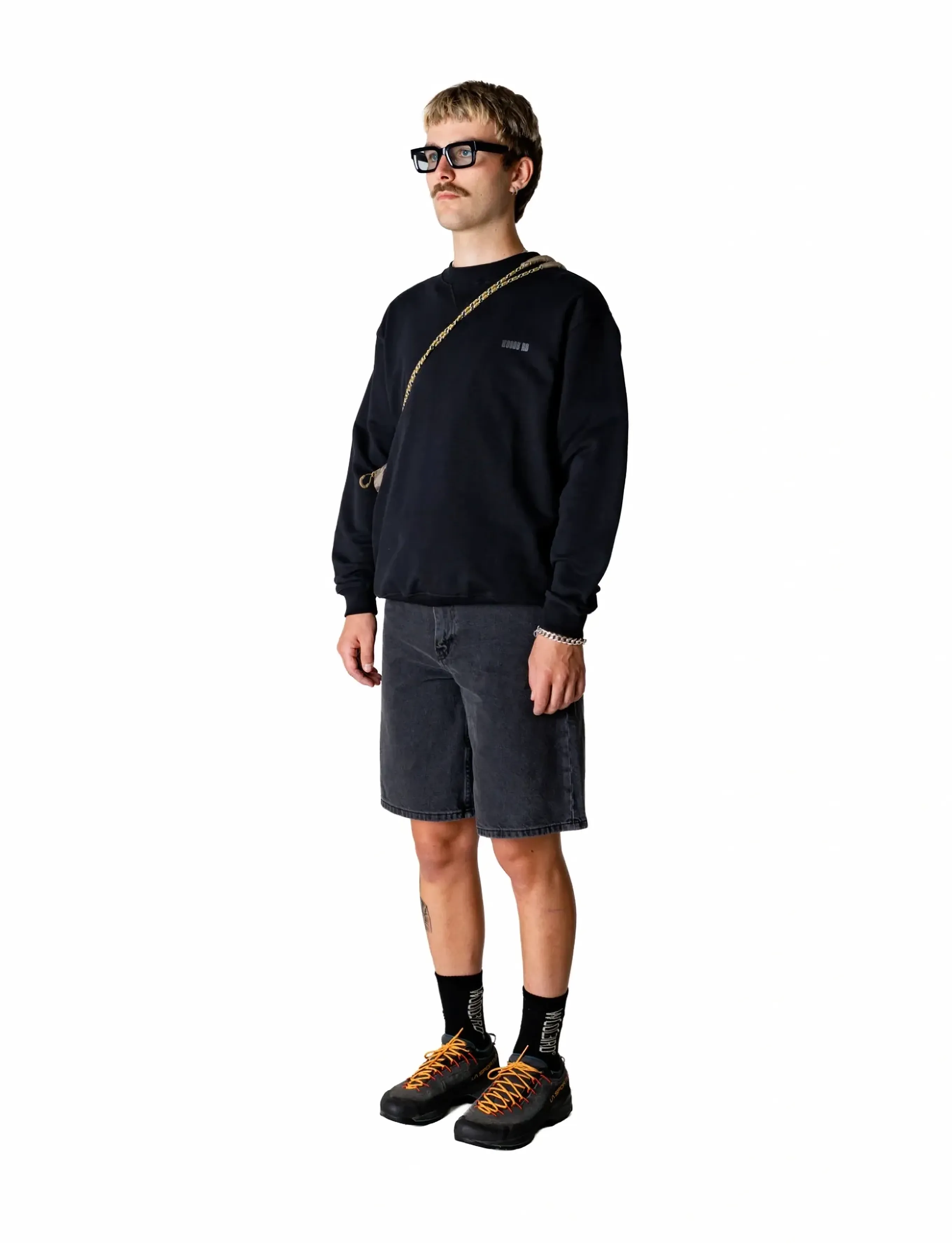 Woodbird - WBCane Base Crew - vacation essentials - black - 3
