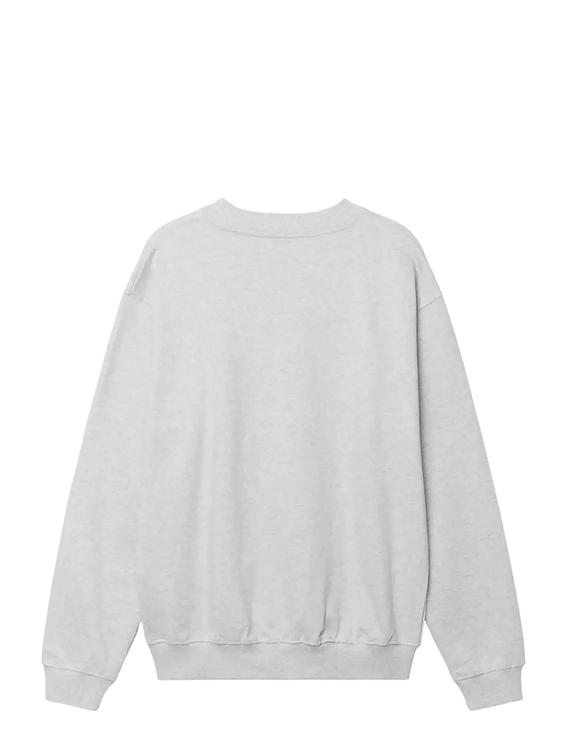 Woodbird - WBCane Base Crew - feriefavoritter - grey melange - 2