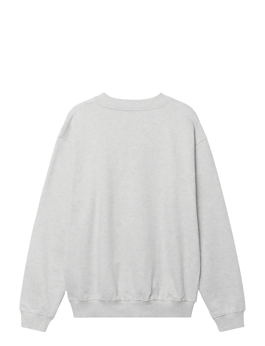 Woodbird - WBCane Base Crew - feriefavoritter - grey melange - 2