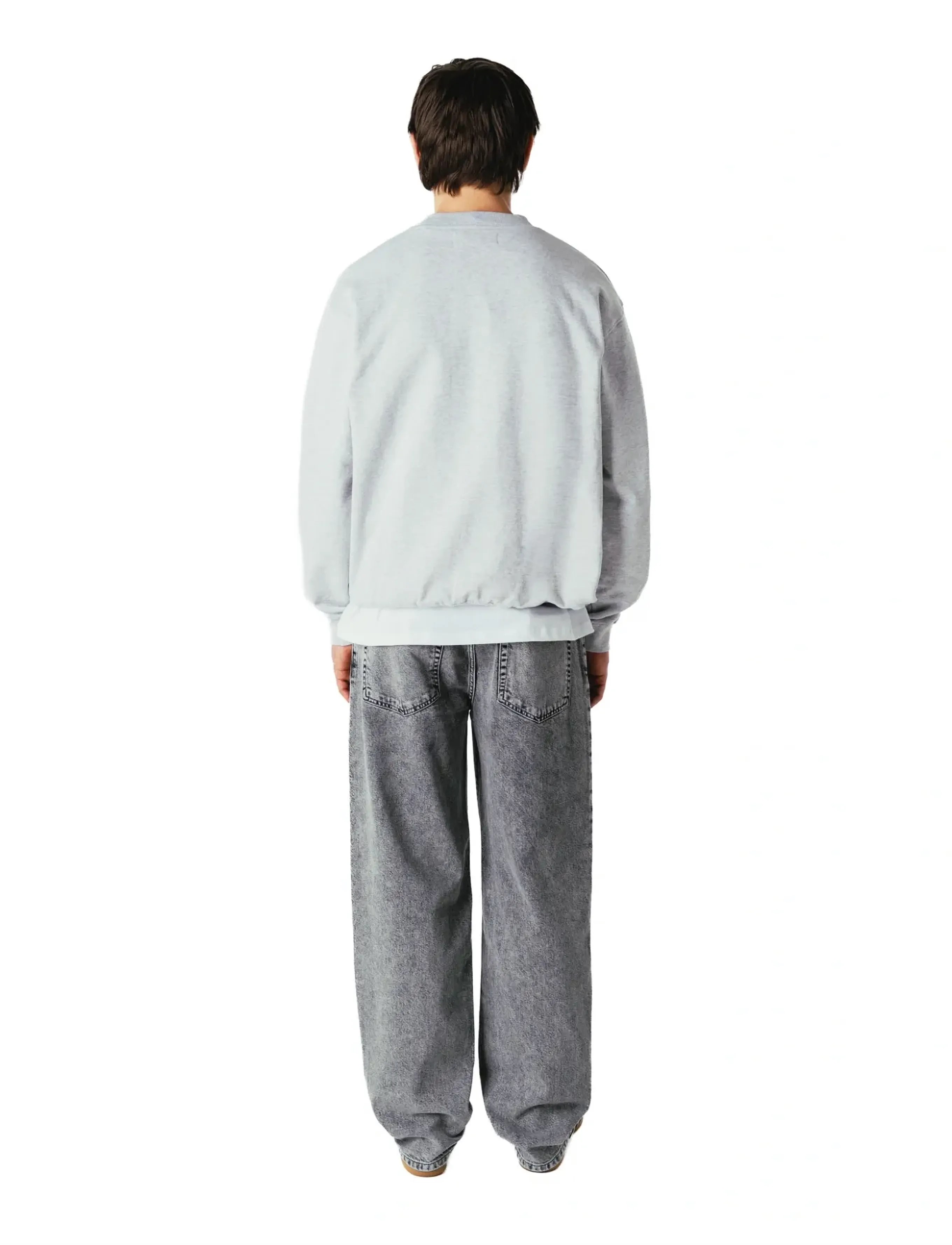 Woodbird - WBCane Base Crew - vacation essentials - grey melange - 4