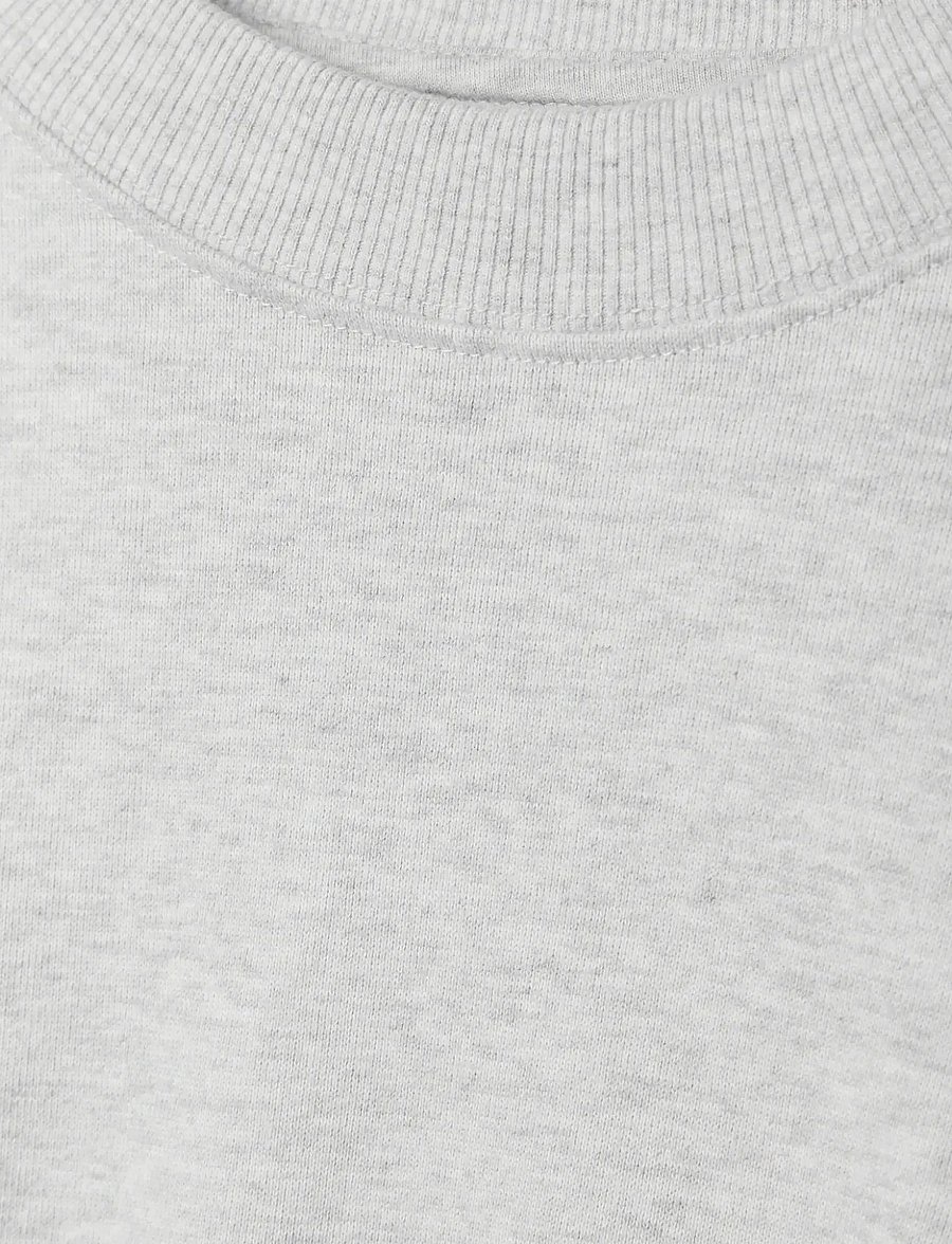 Woodbird - WBCane Base Crew - feriefavoritter - grey melange - 5