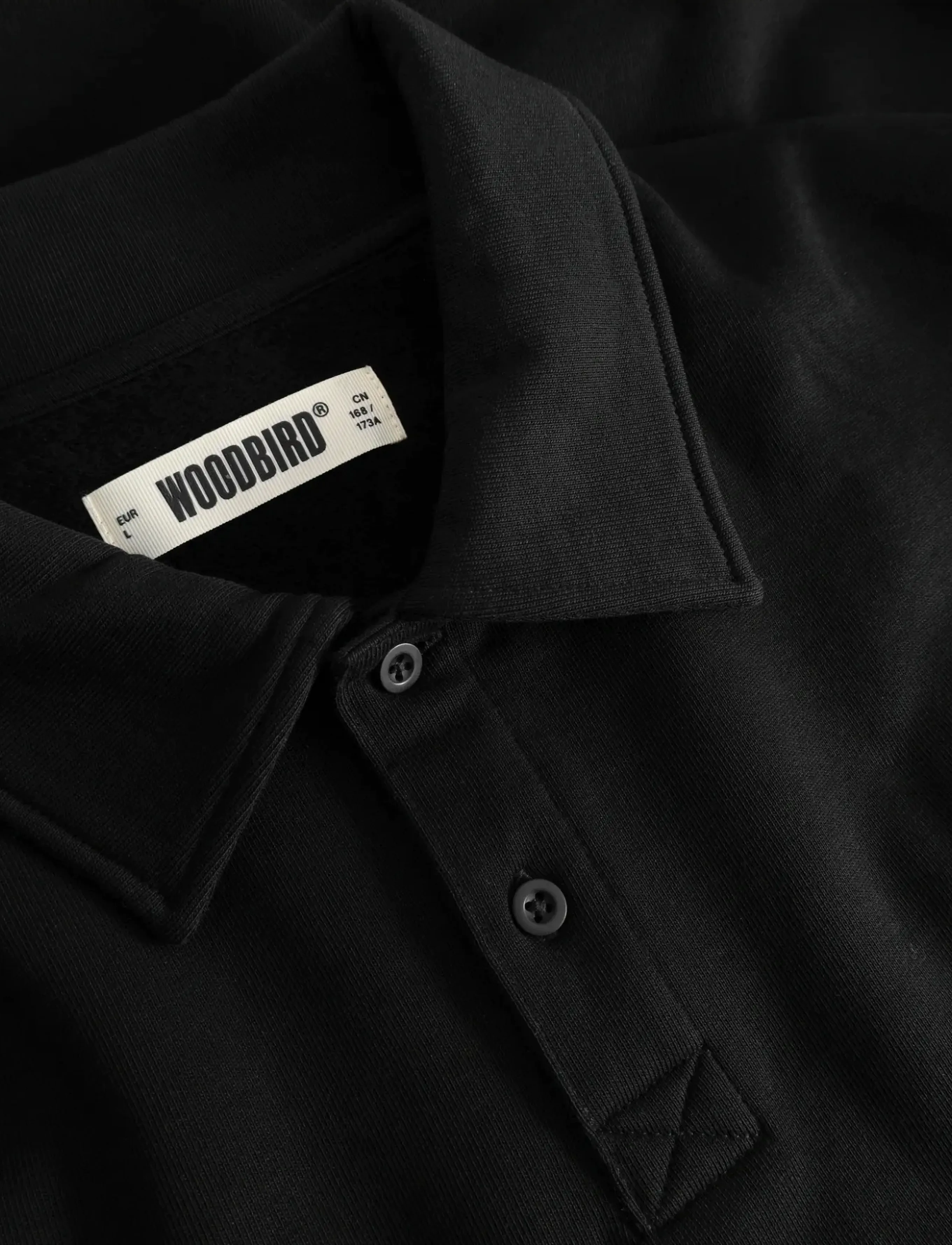 Woodbird - WBLoke Base Polo - dzianinowe koszulki polo z długim rękawem - black - 5