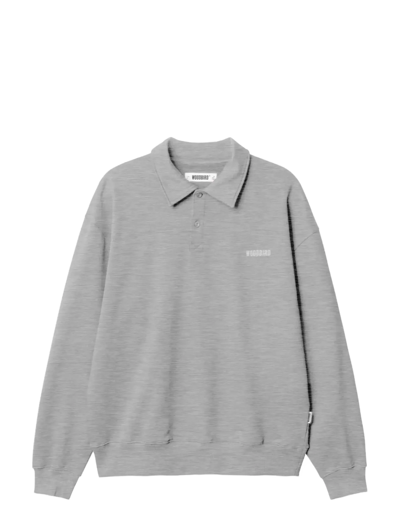 Woodbird WBLoke Base Polo - Poloshirt - GREY MELANGE / grey