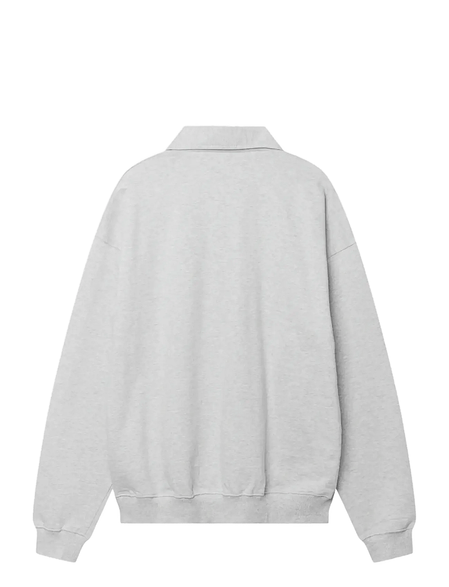Woodbird - WBLoke Base Polo - langärmelige gestrickte polohemden - grey melange - 2