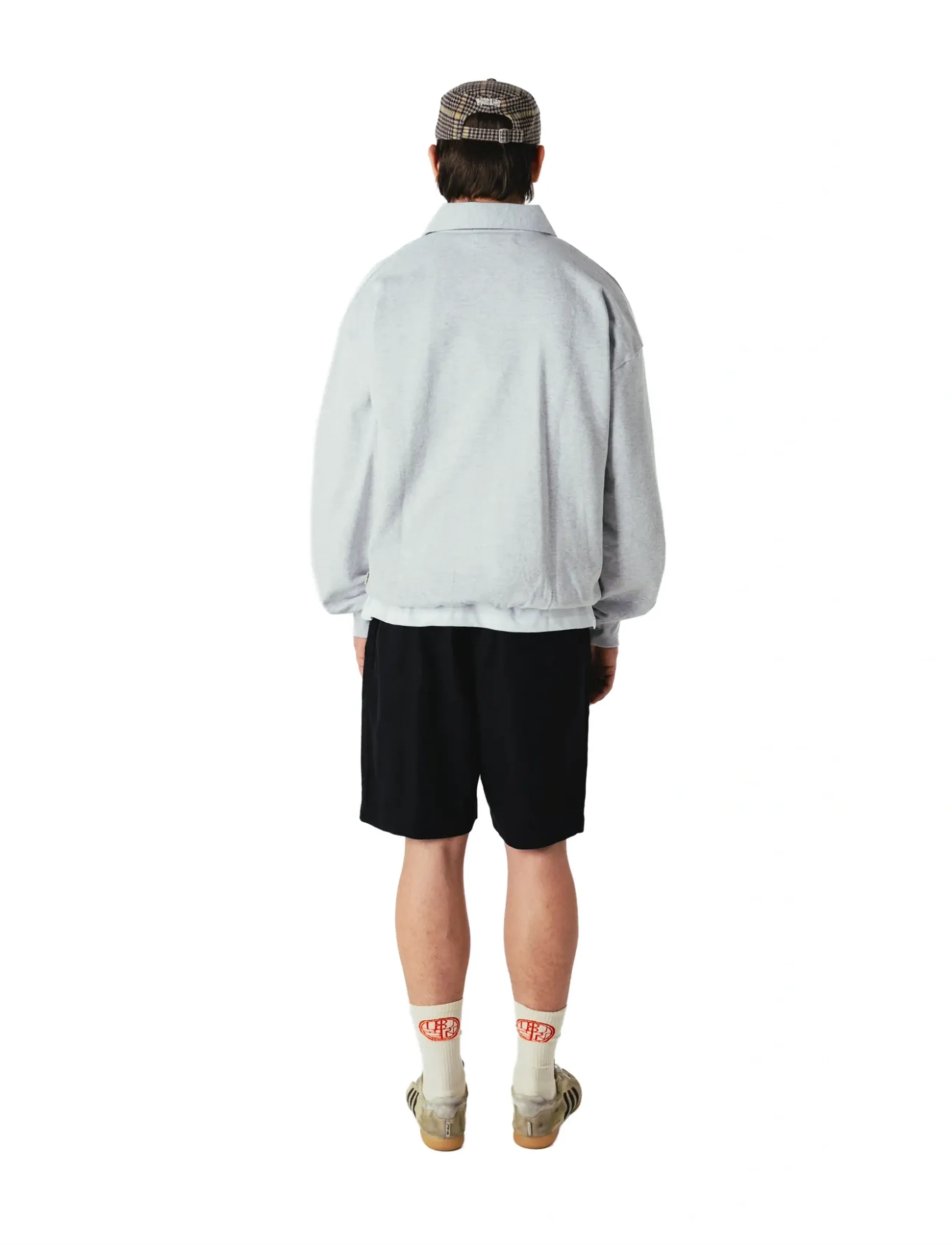 Woodbird - WBLoke Base Polo - langärmelige gestrickte polohemden - grey melange - 4