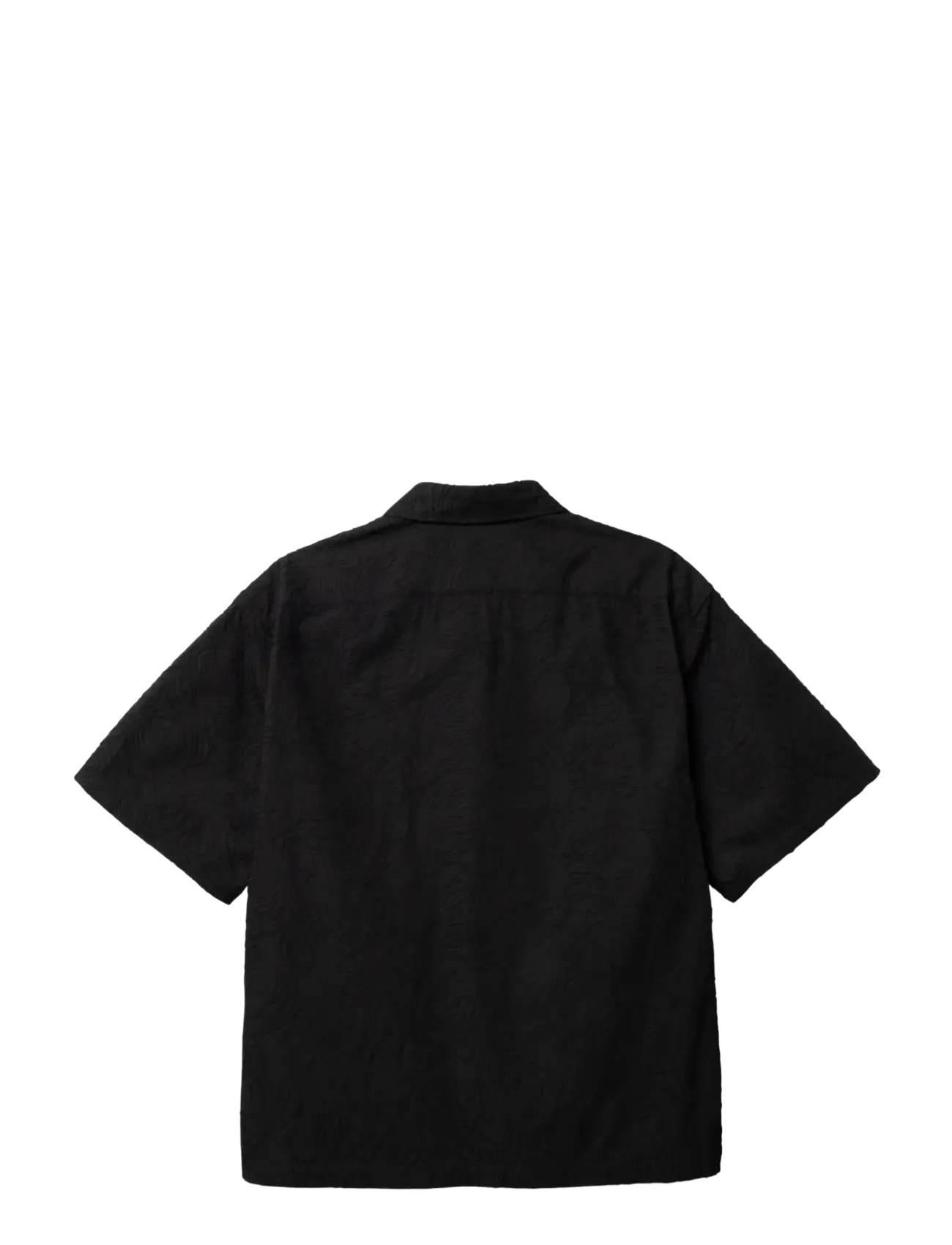 Woodbird - WBWang Embroidery Shirt - kortærmede skjorter - black - 2