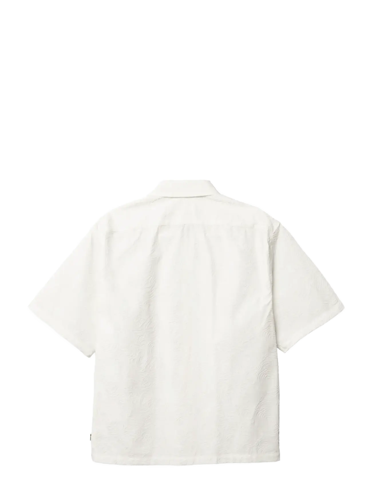 Woodbird - WBWang Embroidery Shirt - kortærmede skjorter - off white - 2