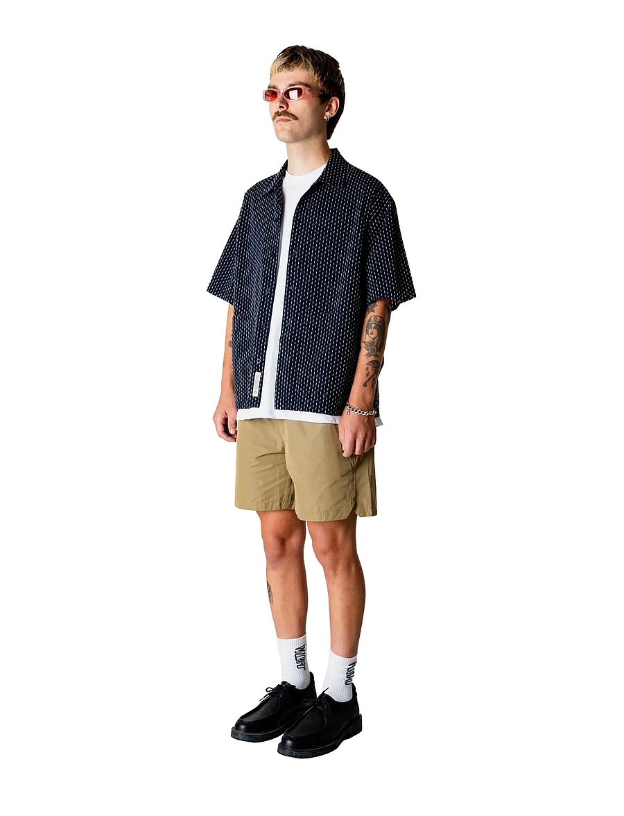 Woodbird - WBWang Shiko Shirt - gemusterte hemden - dark navy - 3