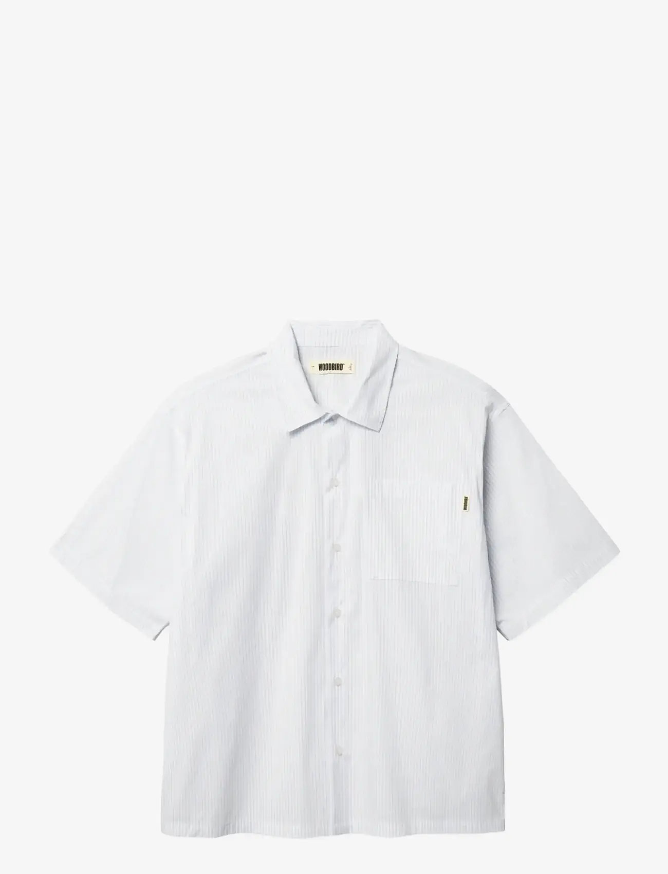Woodbird - WBWang Wok Shirt - gestreifte hemden - light blue - 1