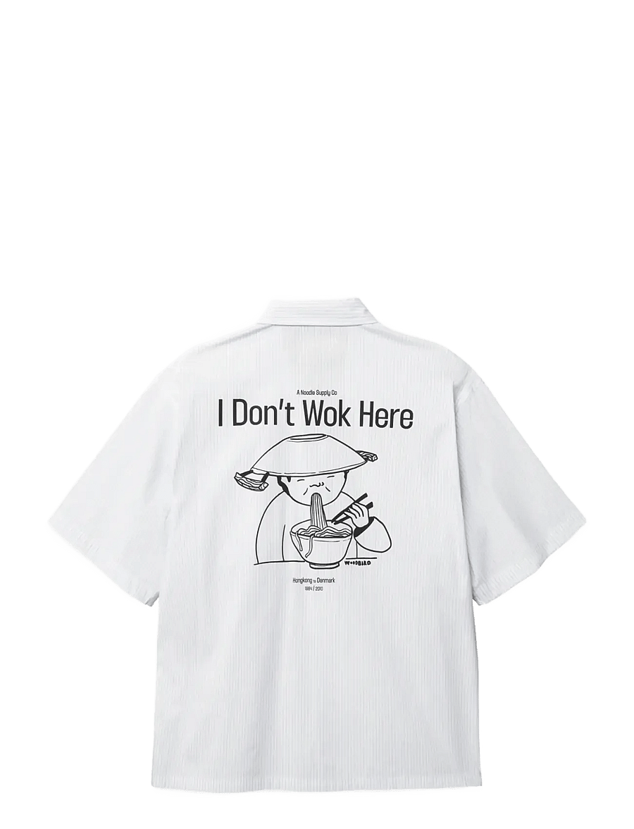 Woodbird - WBWang Wok Shirt - stribede skjorter - light blue - 2